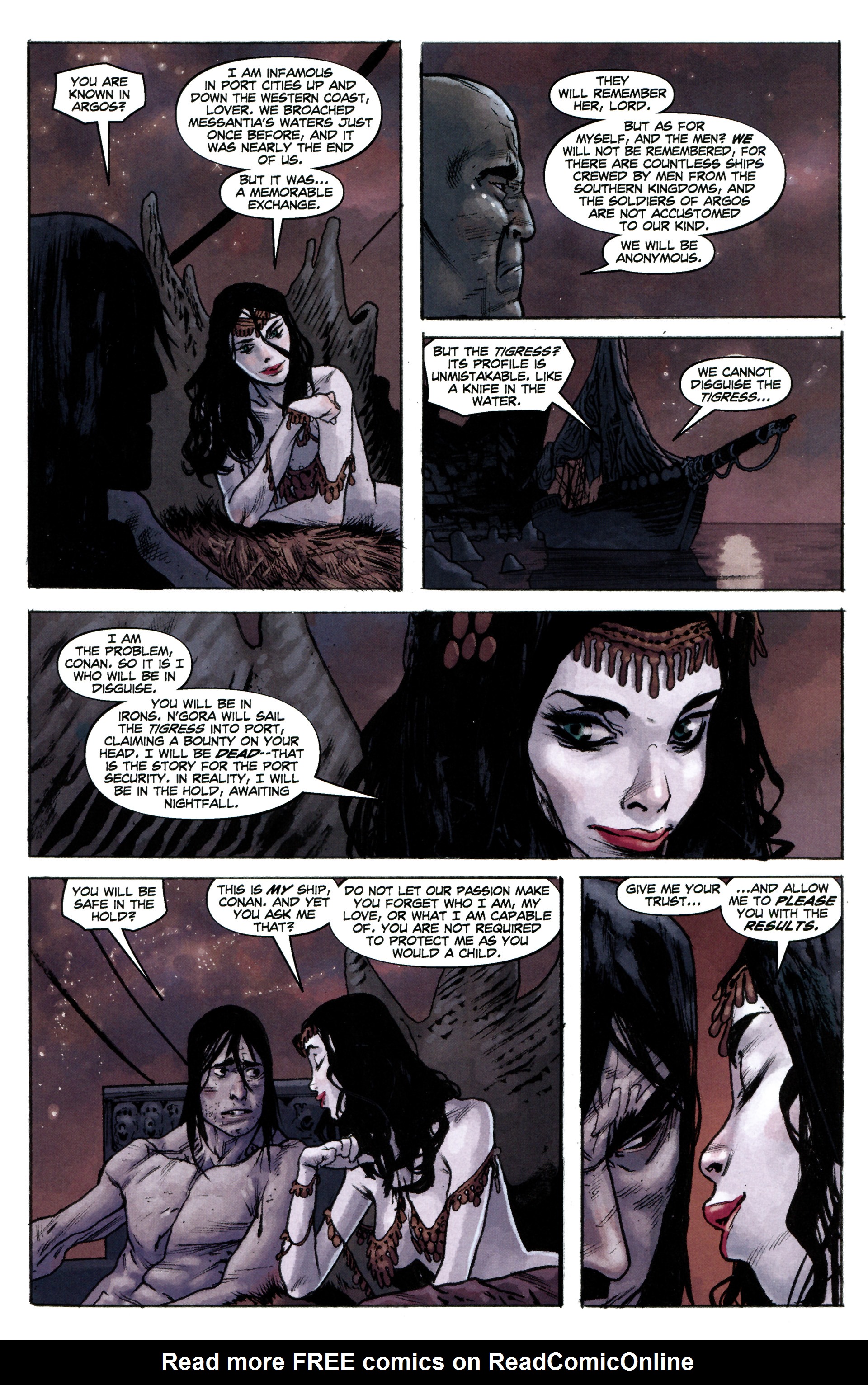 Read online Conan the Barbarian (2012) comic -  Issue #4 - 7