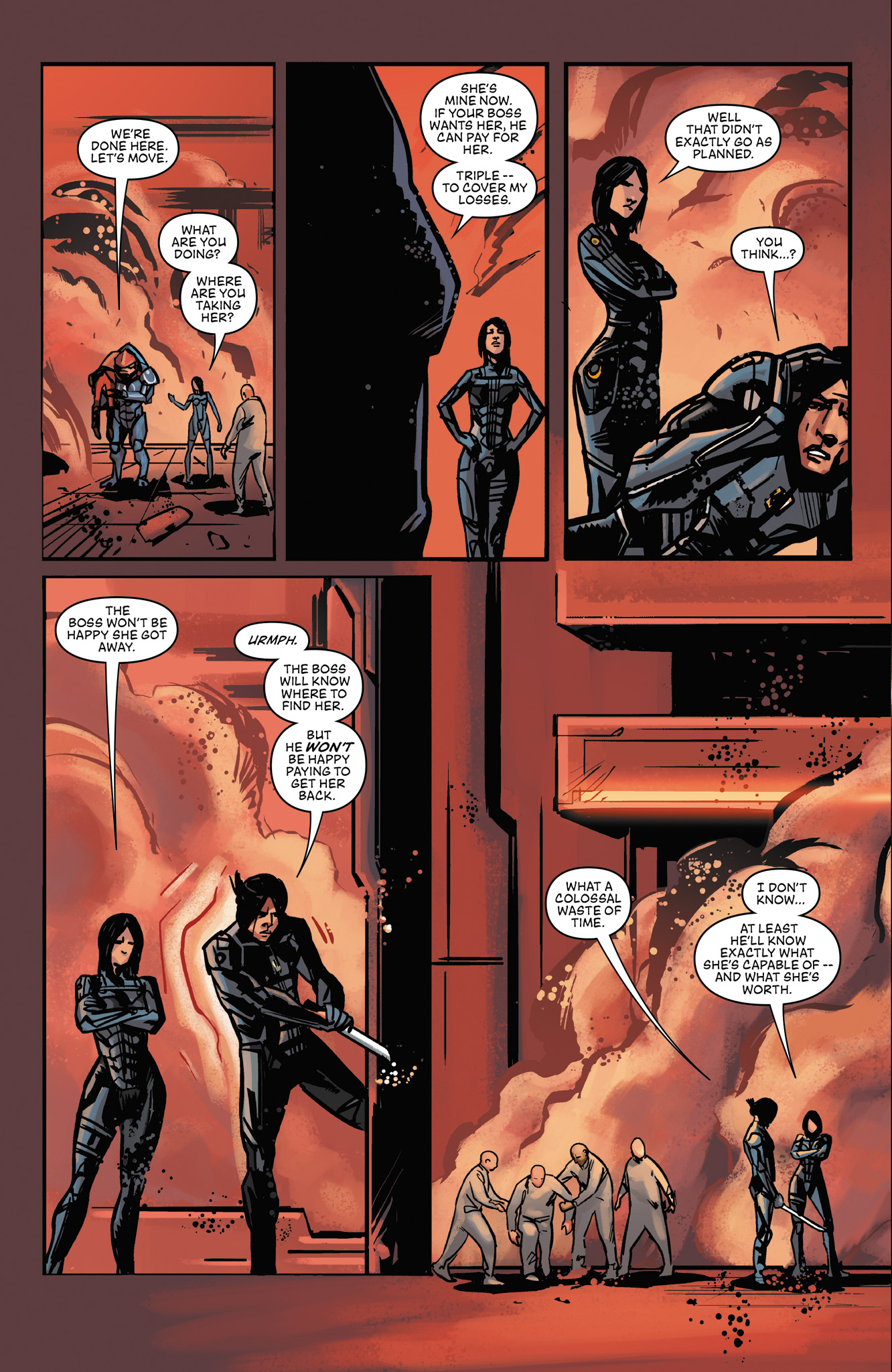 Read online Mass Effect: Foundation comic -  Issue #7 - 24