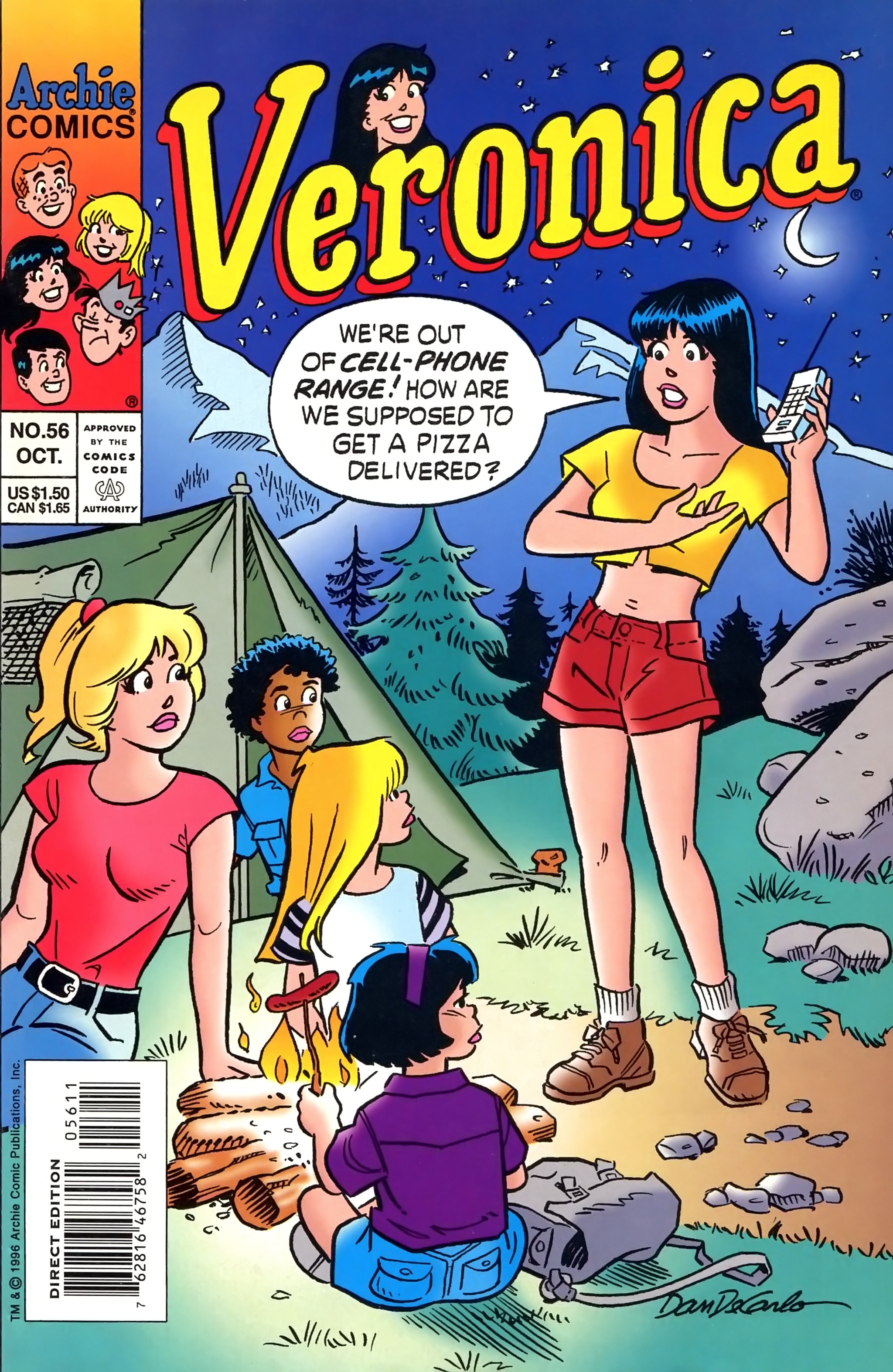 Read online Veronica comic -  Issue #56 - 1