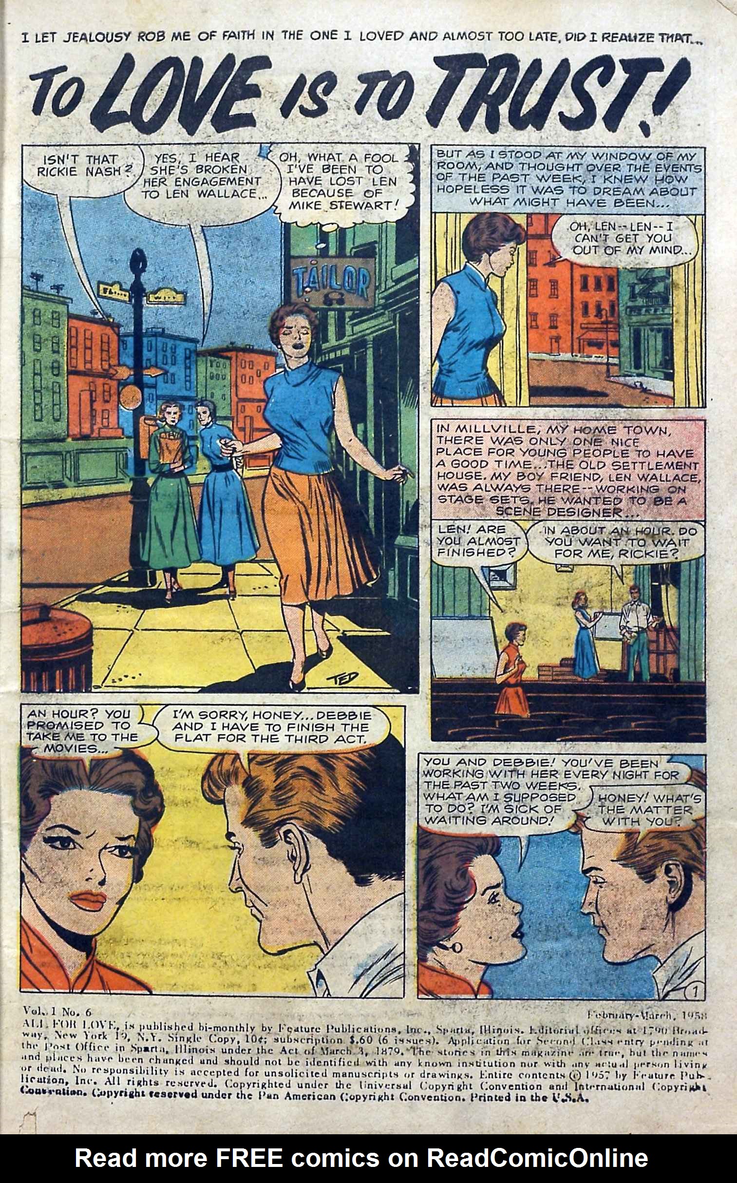 Read online All For Love comic -  Issue #6 - 3