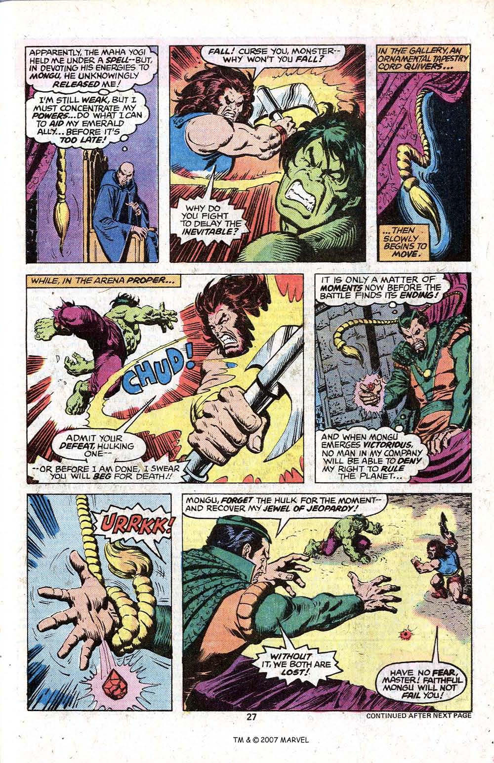 Read online The Incredible Hulk (1968) comic -  Issue #211 - 29
