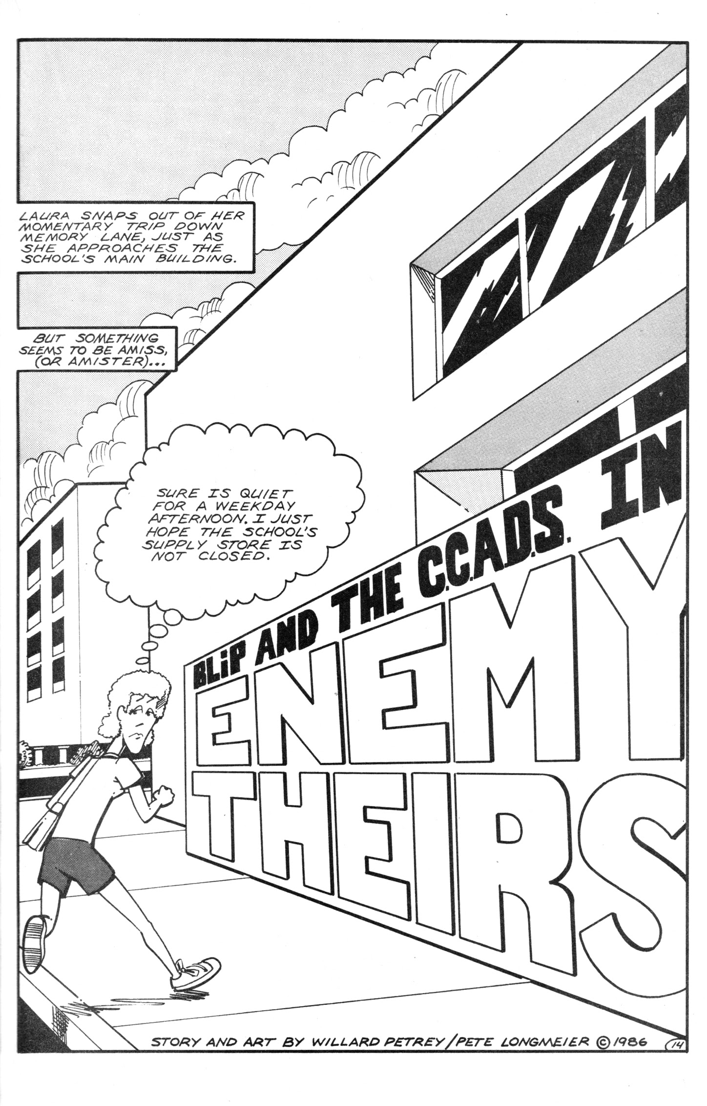Read online Blip and the C.C.A.D.S. comic -  Issue #1 - 17