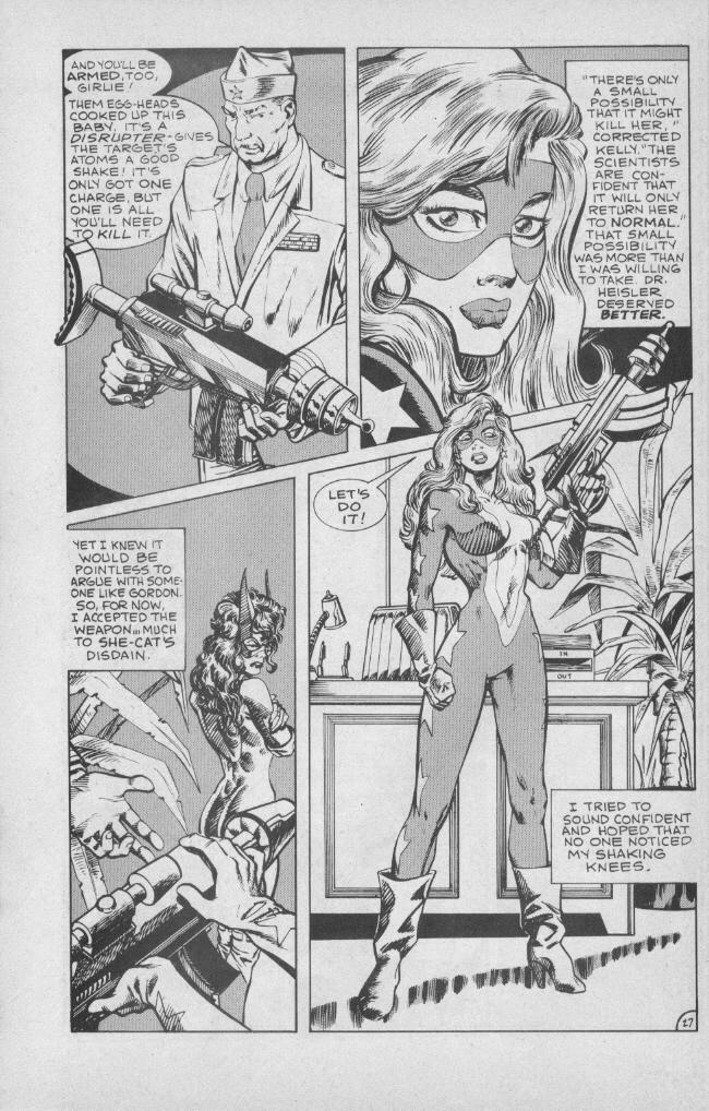 Read online Femforce comic -  Issue #32 - 33