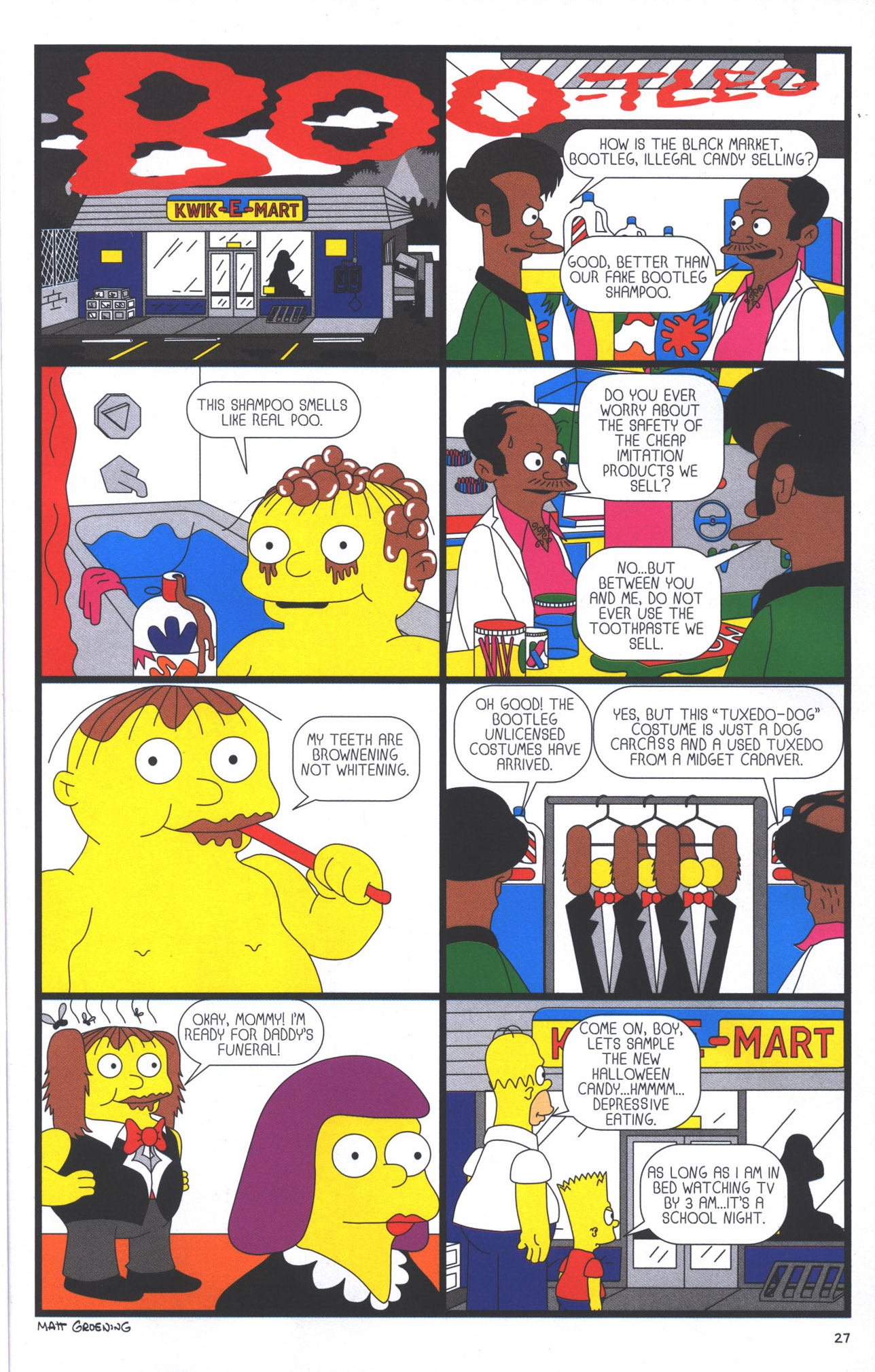 Read online Treehouse of Horror comic -  Issue #15 - 30