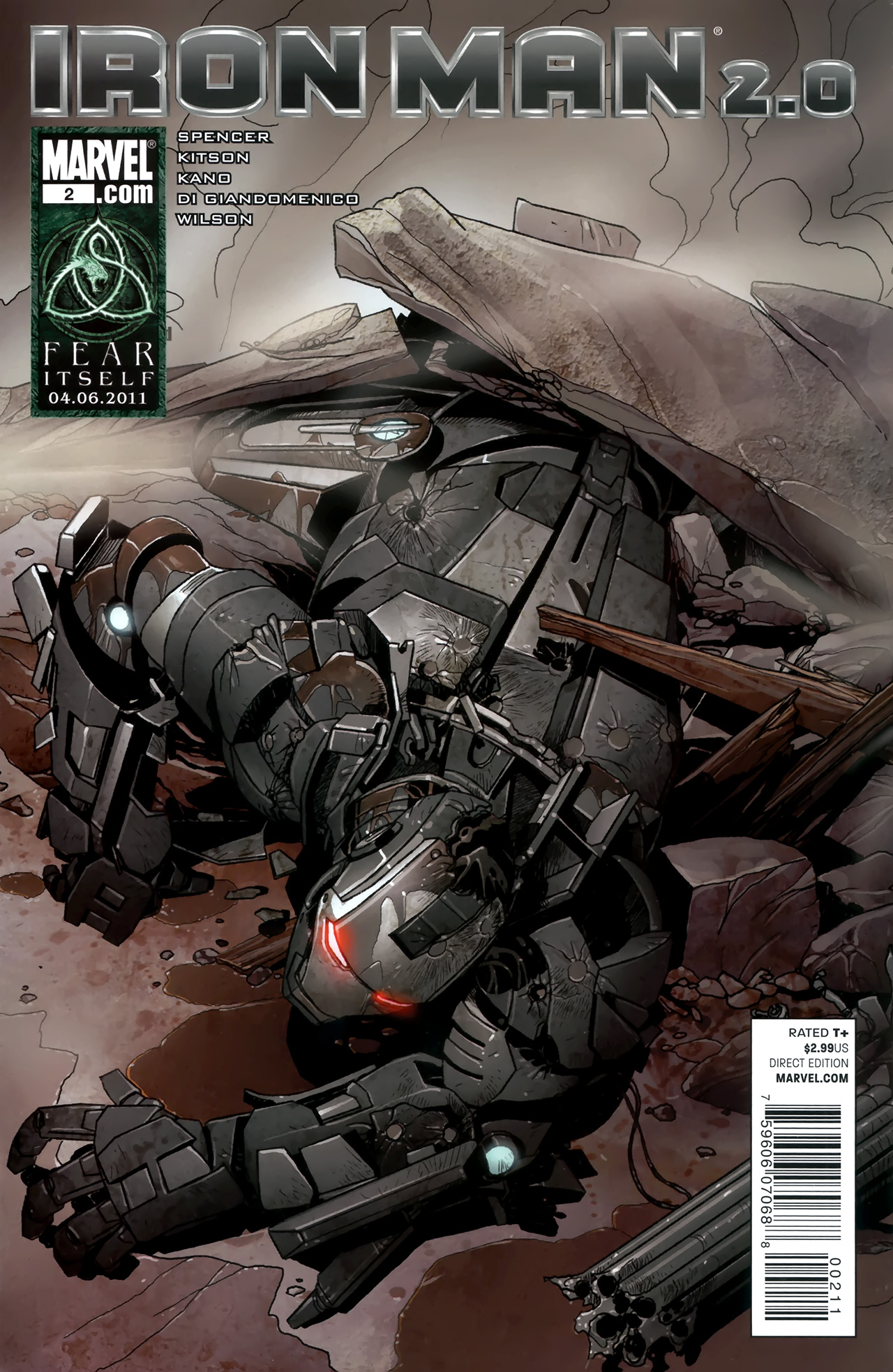 Read online Iron Man 2.0 comic -  Issue #2 - 1