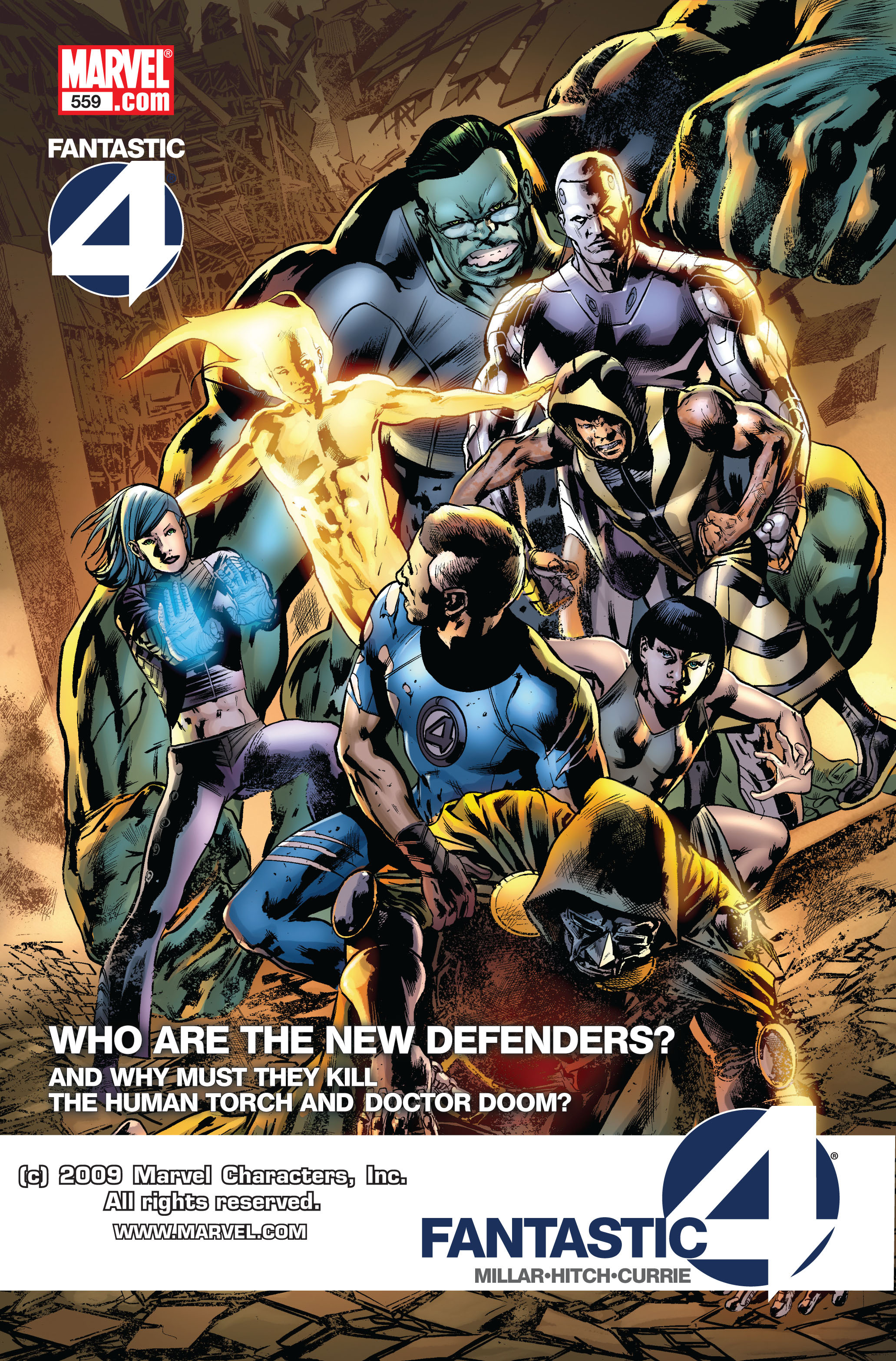 Read online Fantastic Four (1961) comic -  Issue #559 - 1