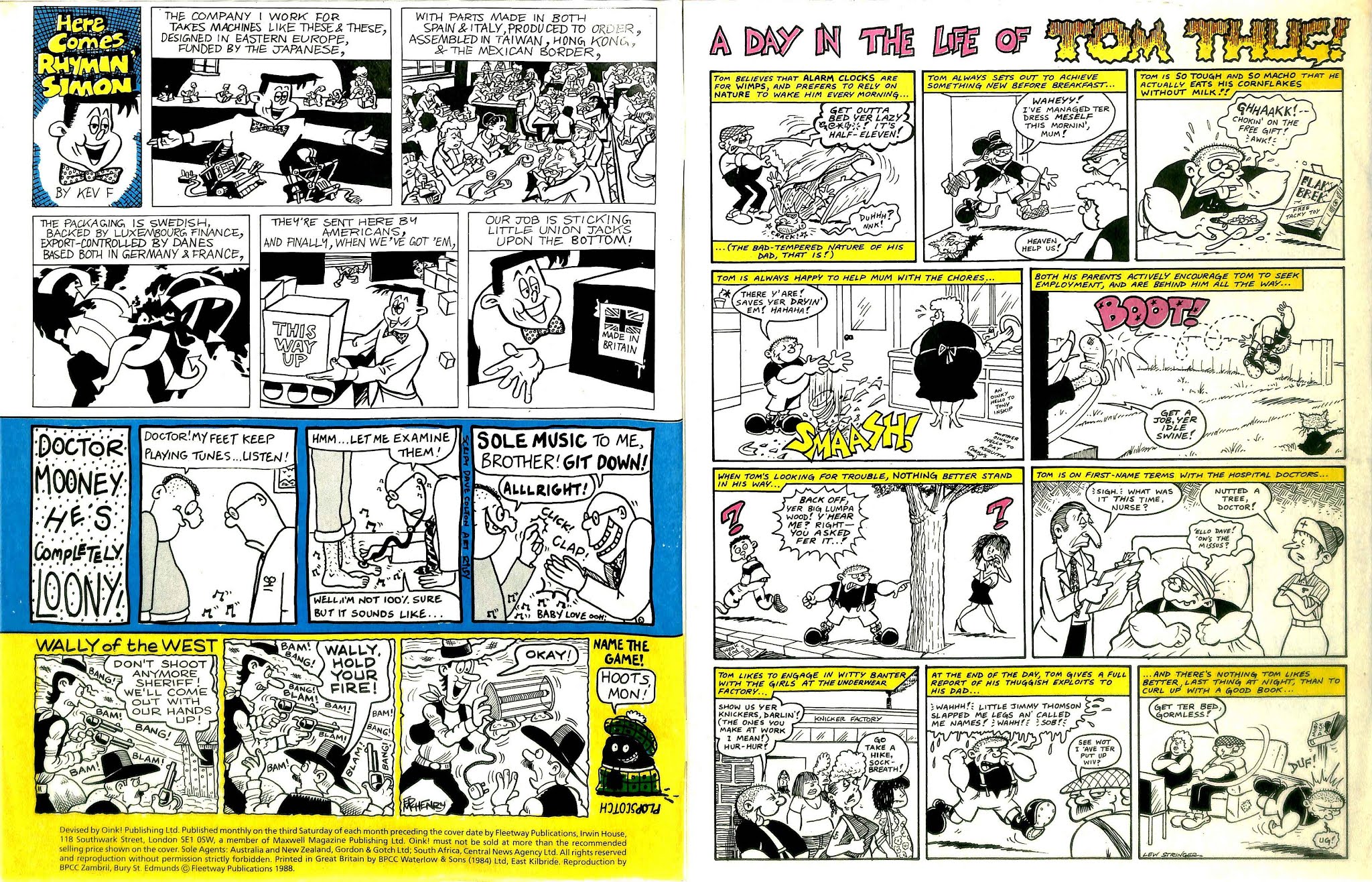 Read online Oink! comic -  Issue #67 - 2