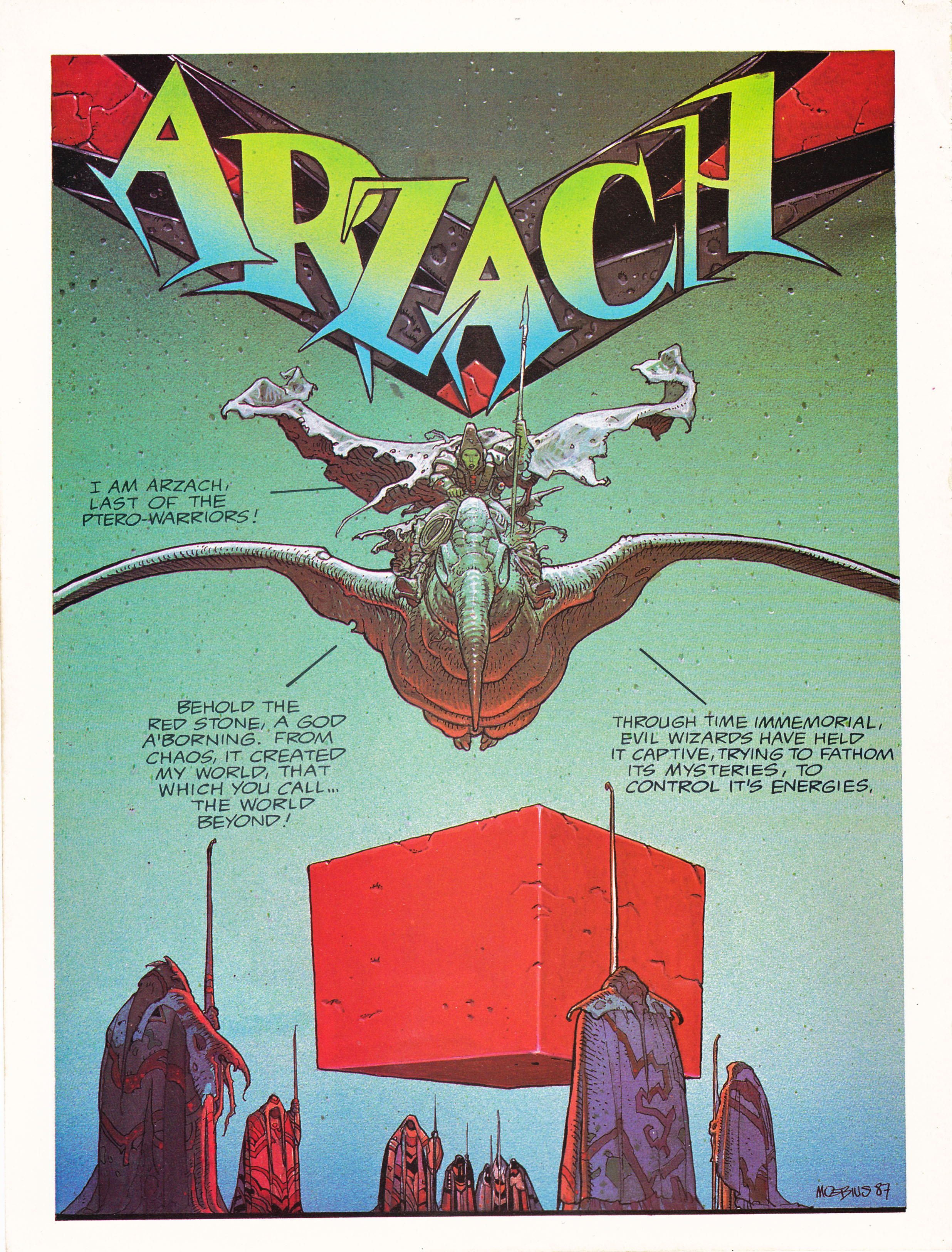 Read online Epic Graphic Novel: Moebius comic -  Issue # TPB 2 - 69