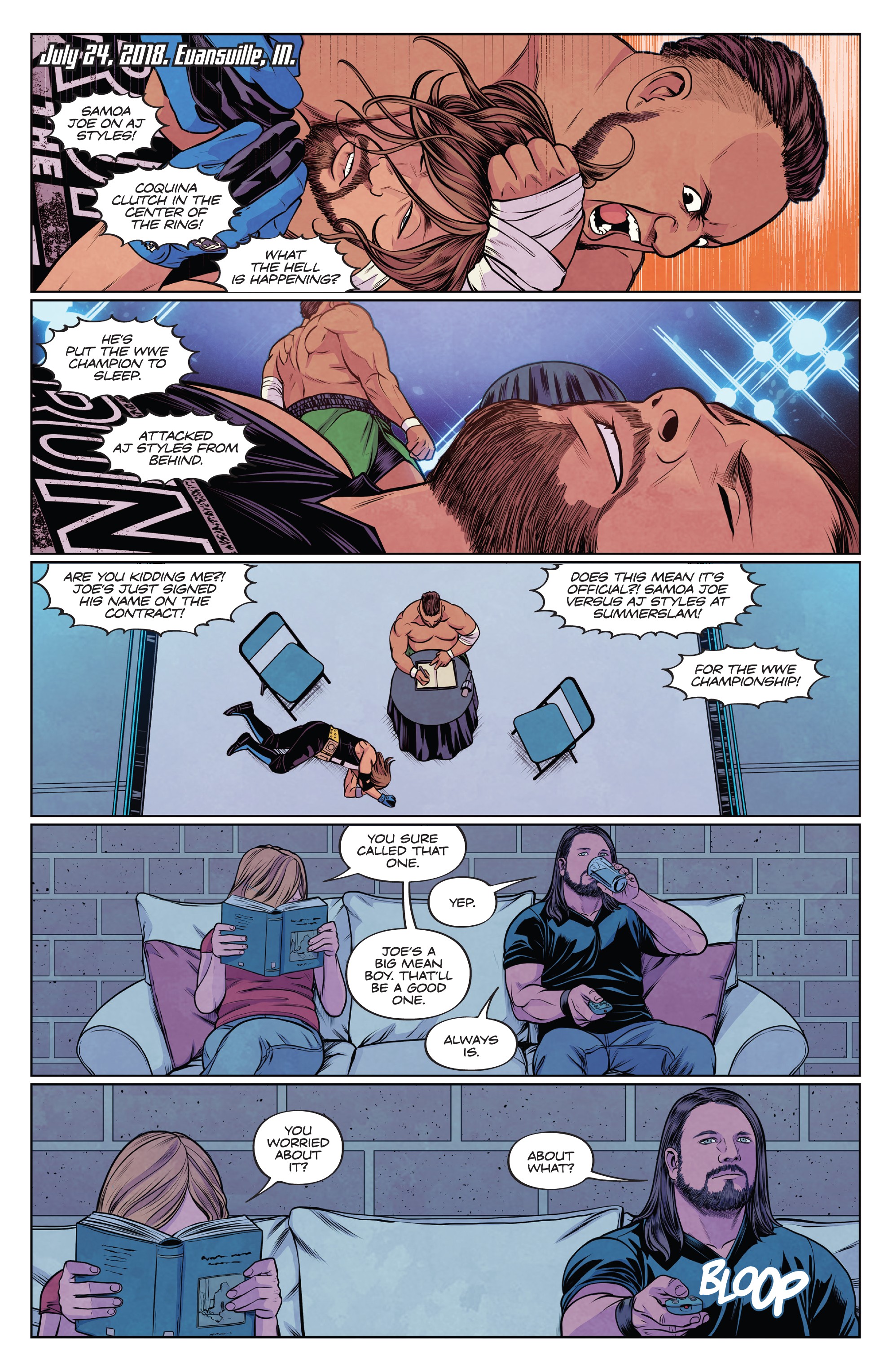 Read online WWE comic -  Issue #25 - 6