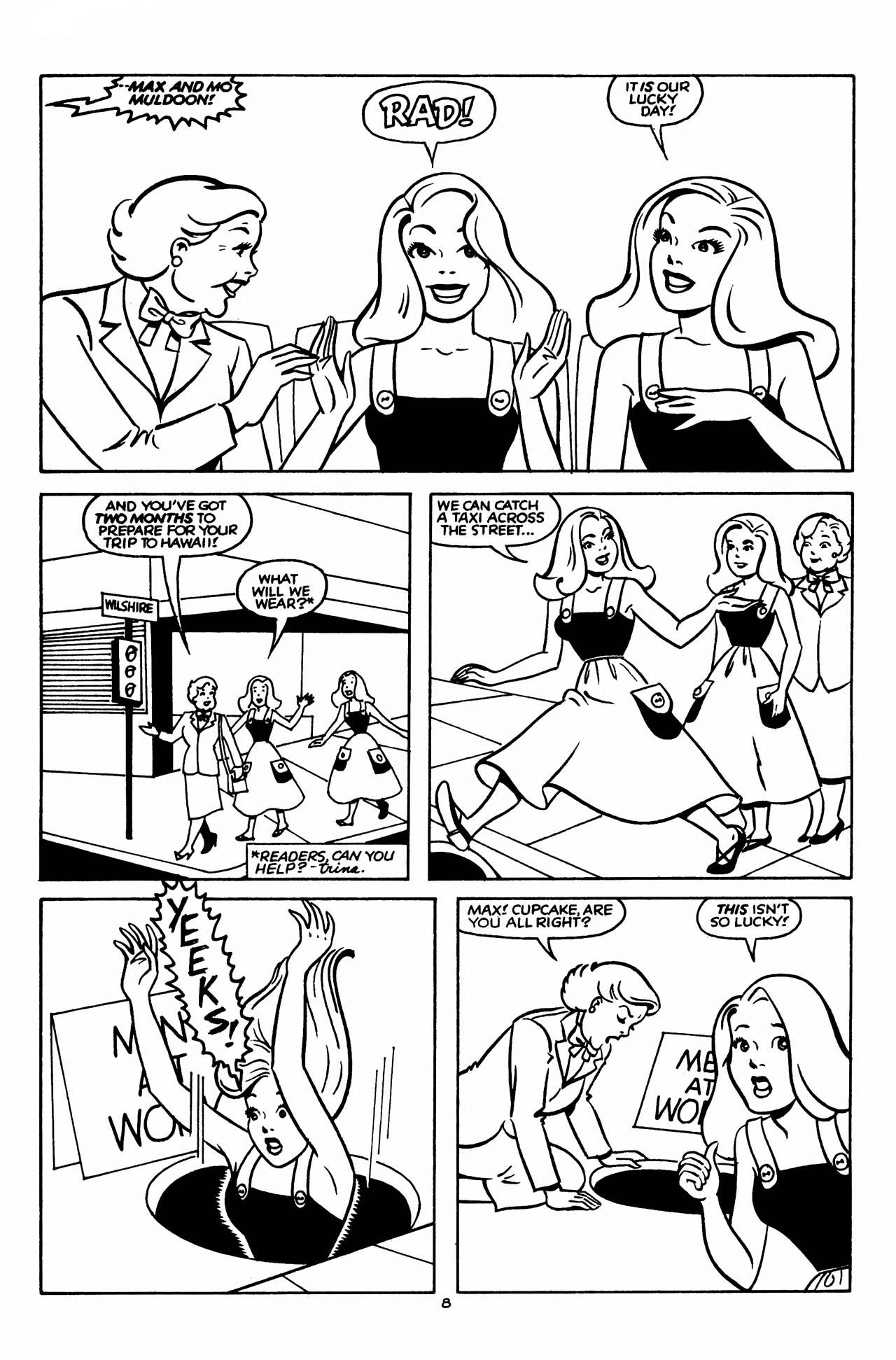 Read online California Girls comic -  Issue #4 - 10
