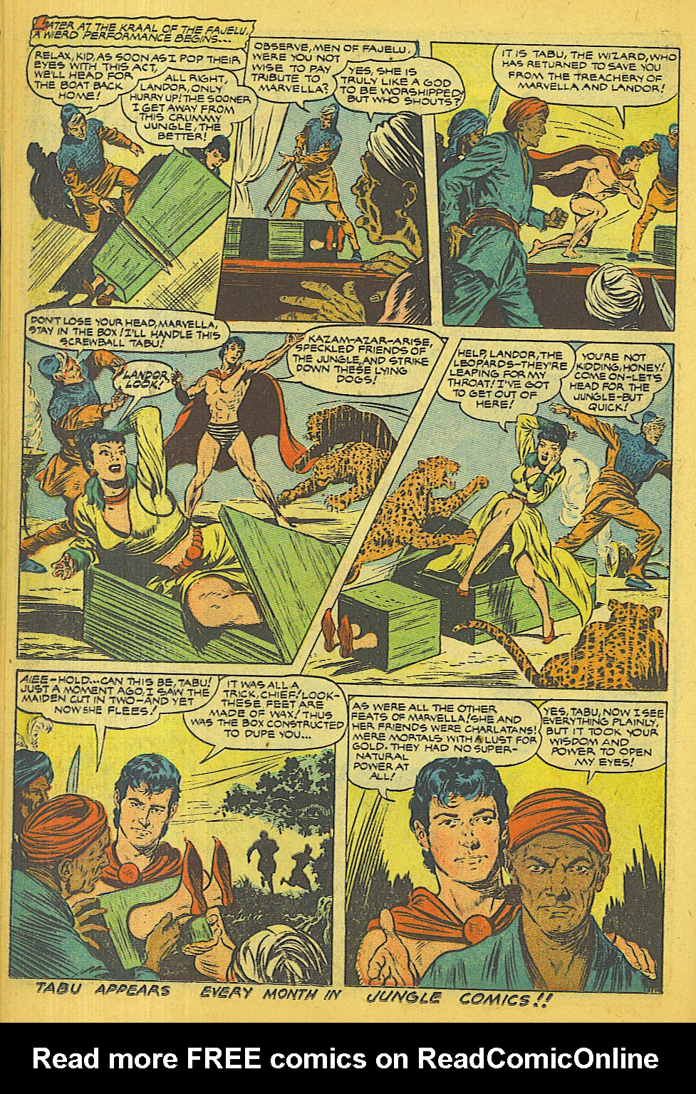 Read online Jungle Comics comic -  Issue #122 - 21