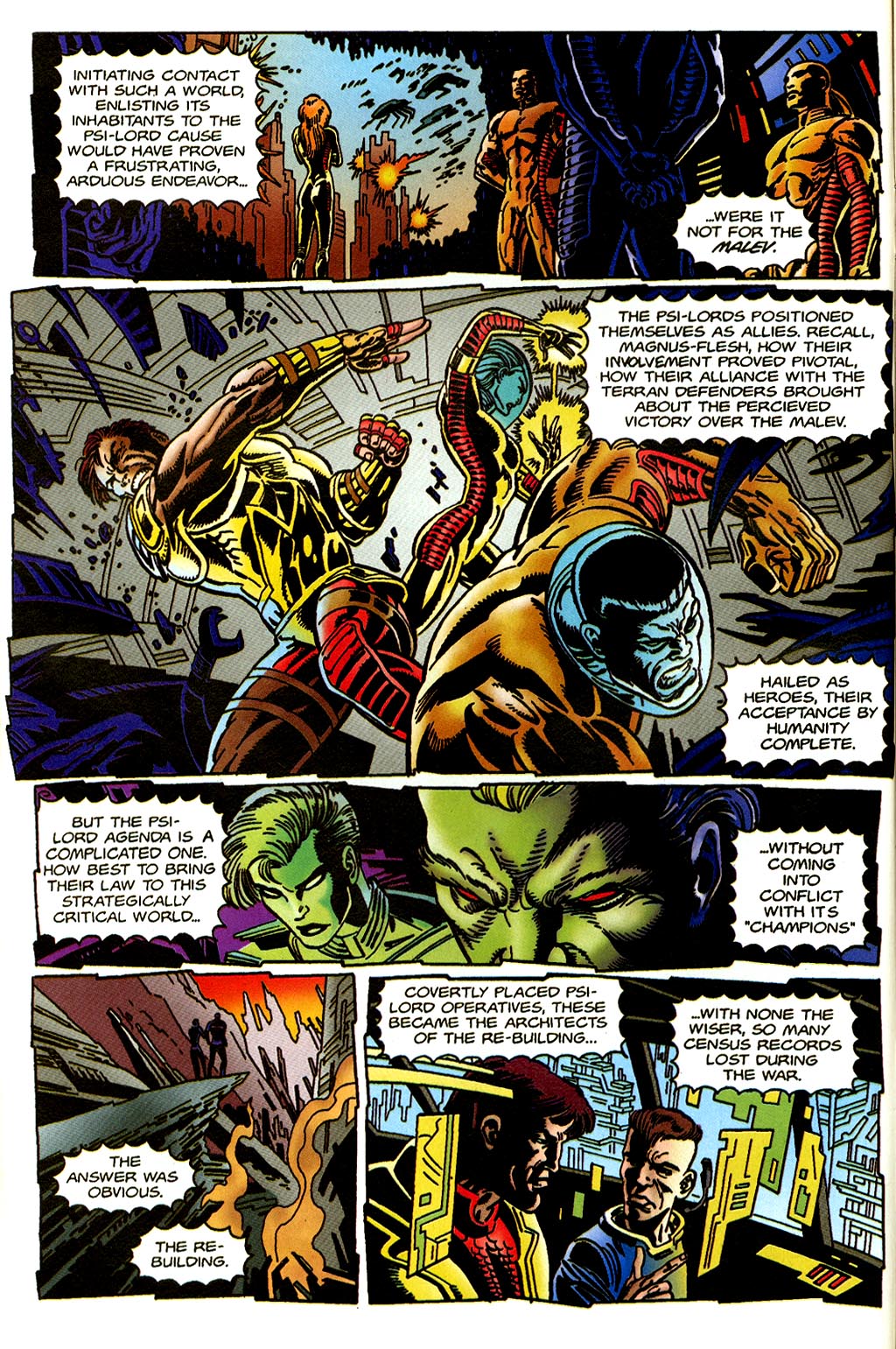 Read online Magnus Robot Fighter (1991) comic -  Issue #61 - 9