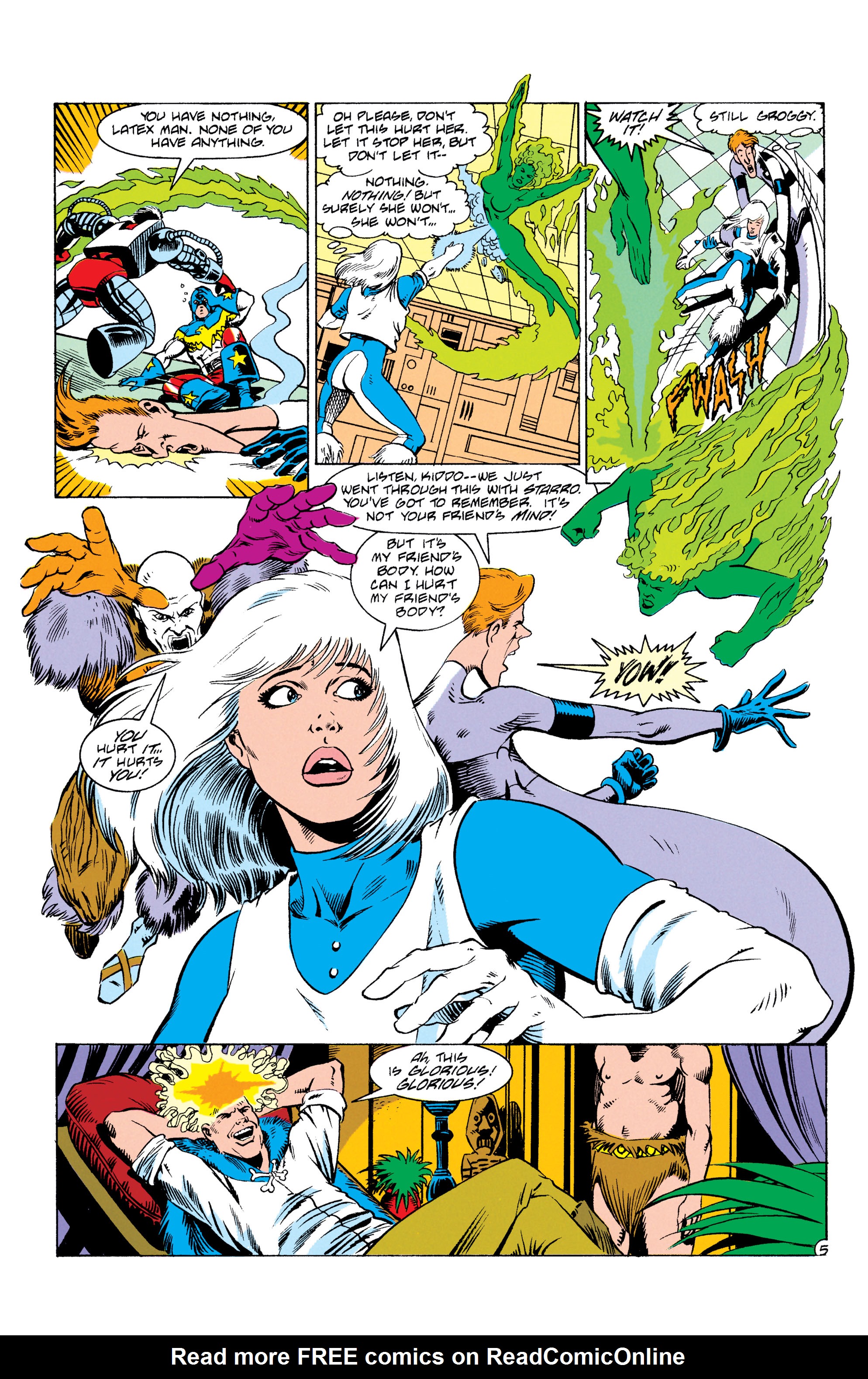 Read online Justice League Europe comic -  Issue #35 - 6