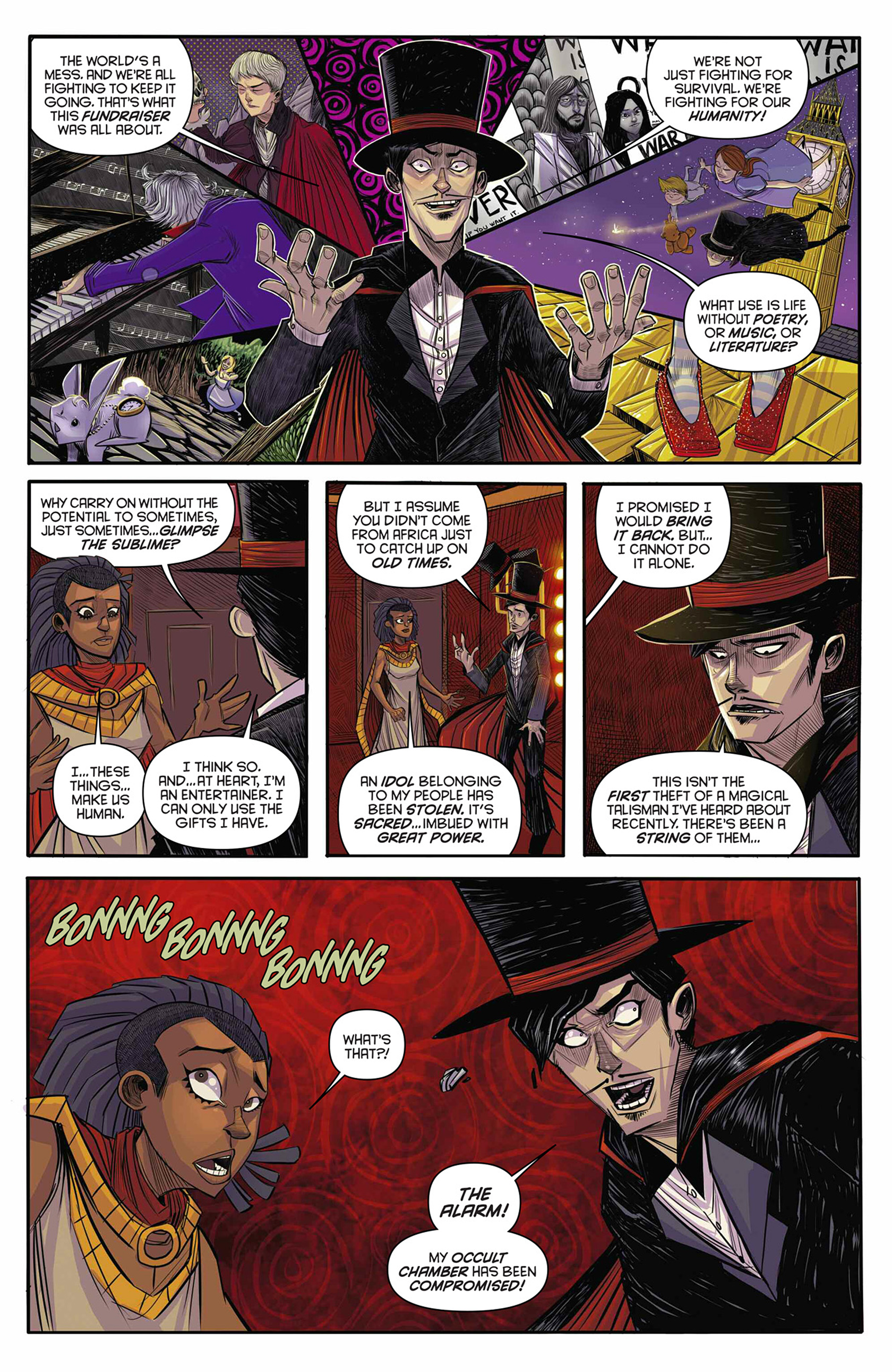 Read online King: Mandrake the Magician comic -  Issue #1 - 19
