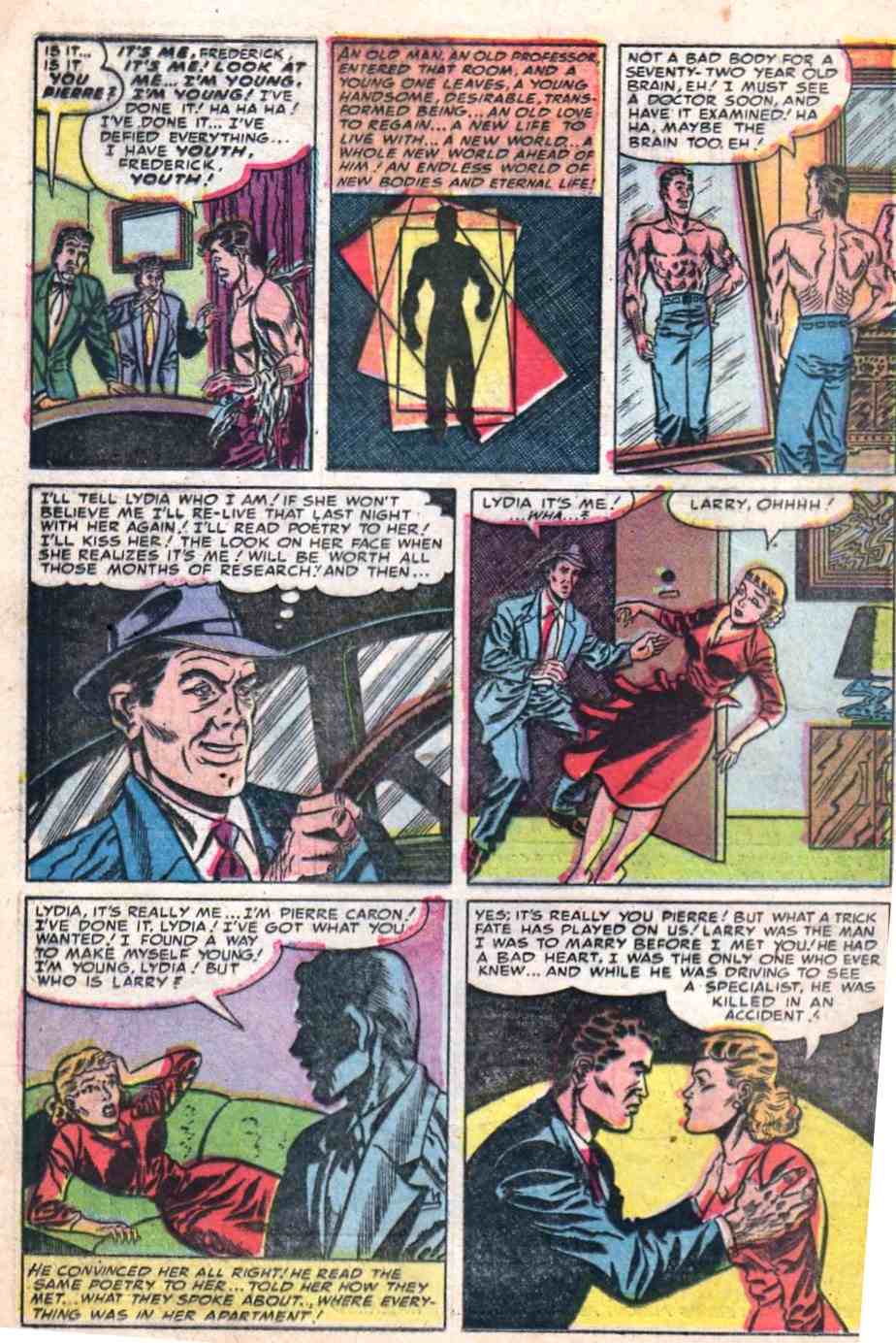 Read online Weird Mysteries (1952) comic -  Issue #10 - 20