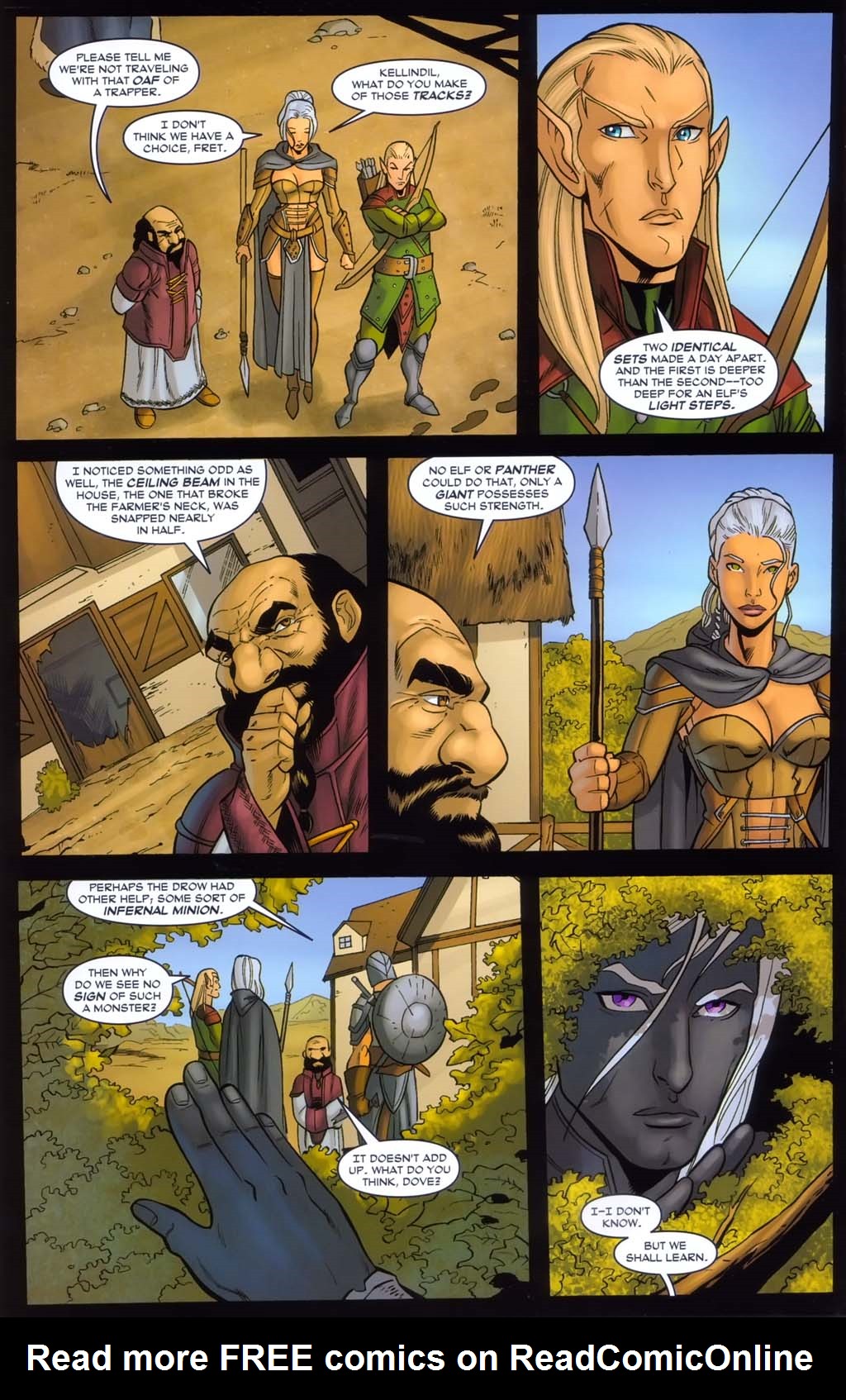 Read online Forgotten Realms: Sojourn comic -  Issue #1 - 39