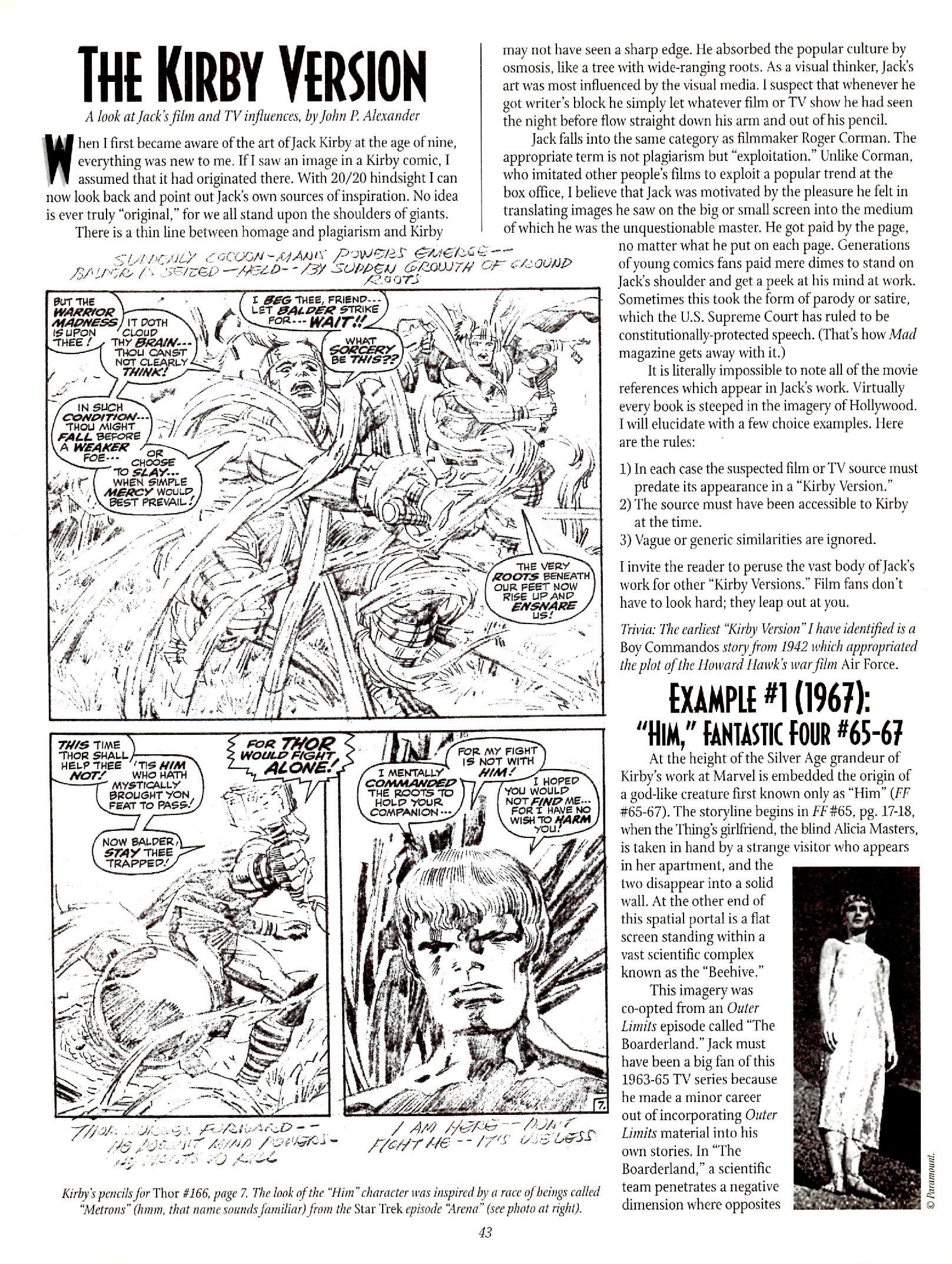 Read online The Jack Kirby Collector comic -  Issue #28 - 41