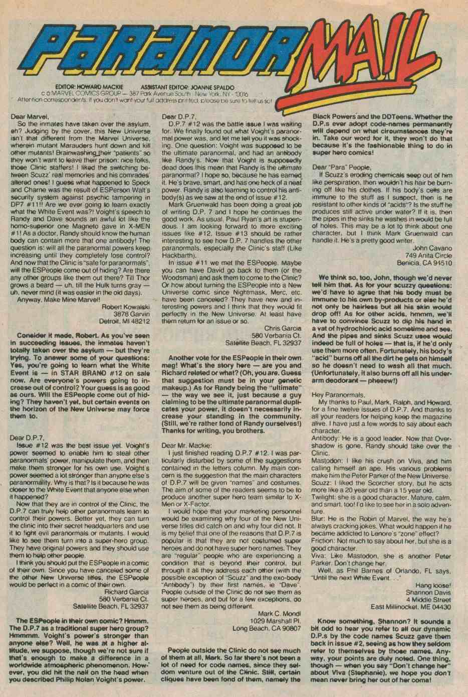 Read online D.P.7 comic -  Issue #18 - 24