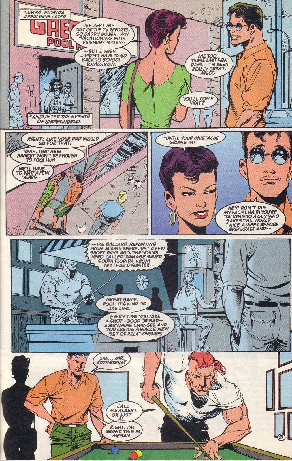 Read online Damage (1994) comic -  Issue #20 - 21