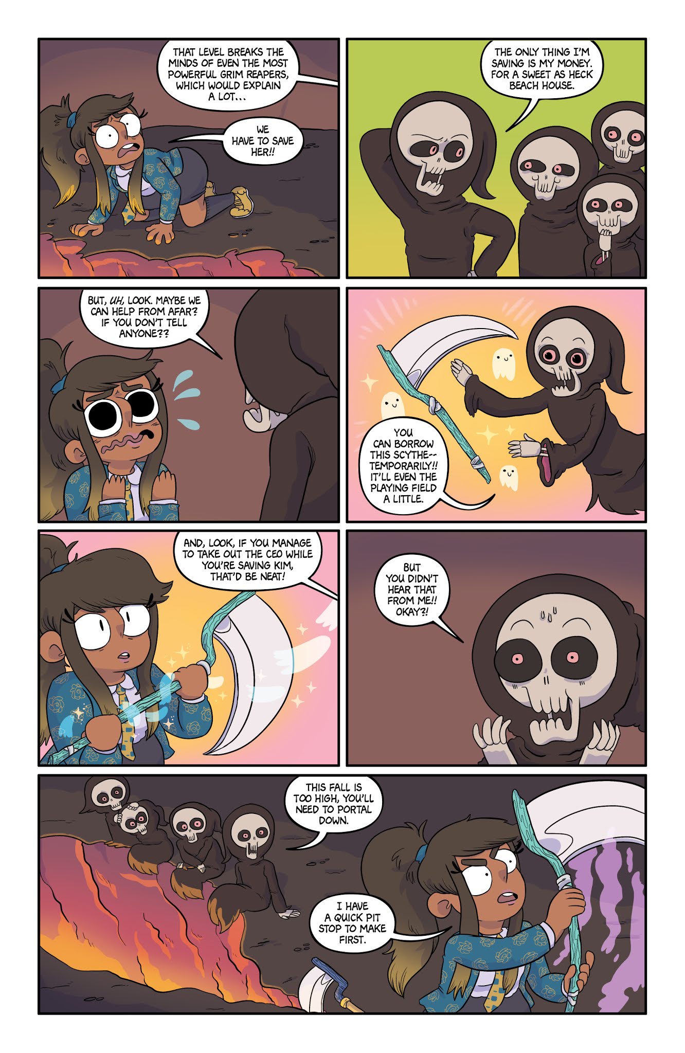 Read online Kim Reaper: Vampire Island comic -  Issue #3 - 23