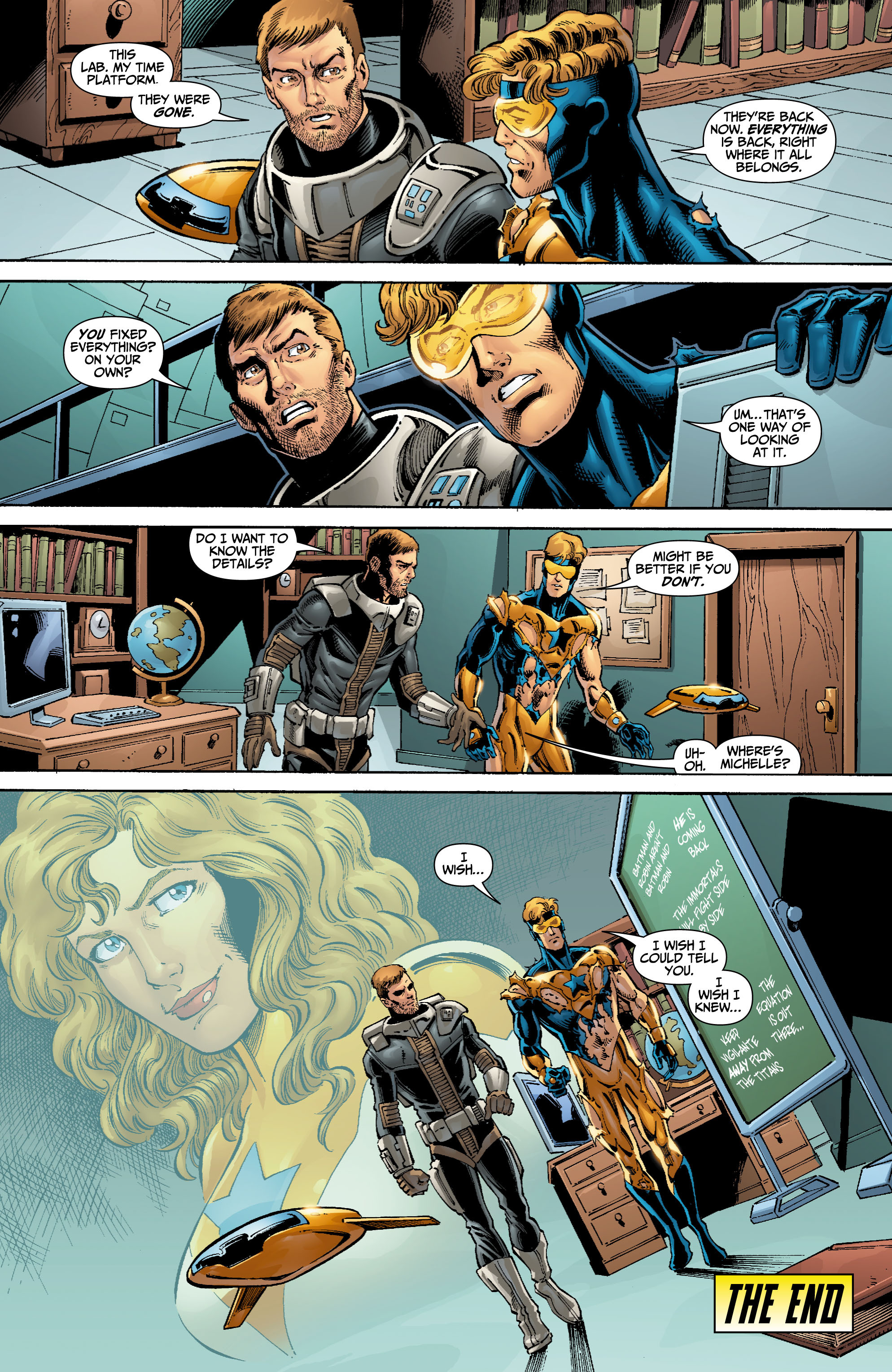 Read online Booster Gold (2007) comic -  Issue #19 - 23