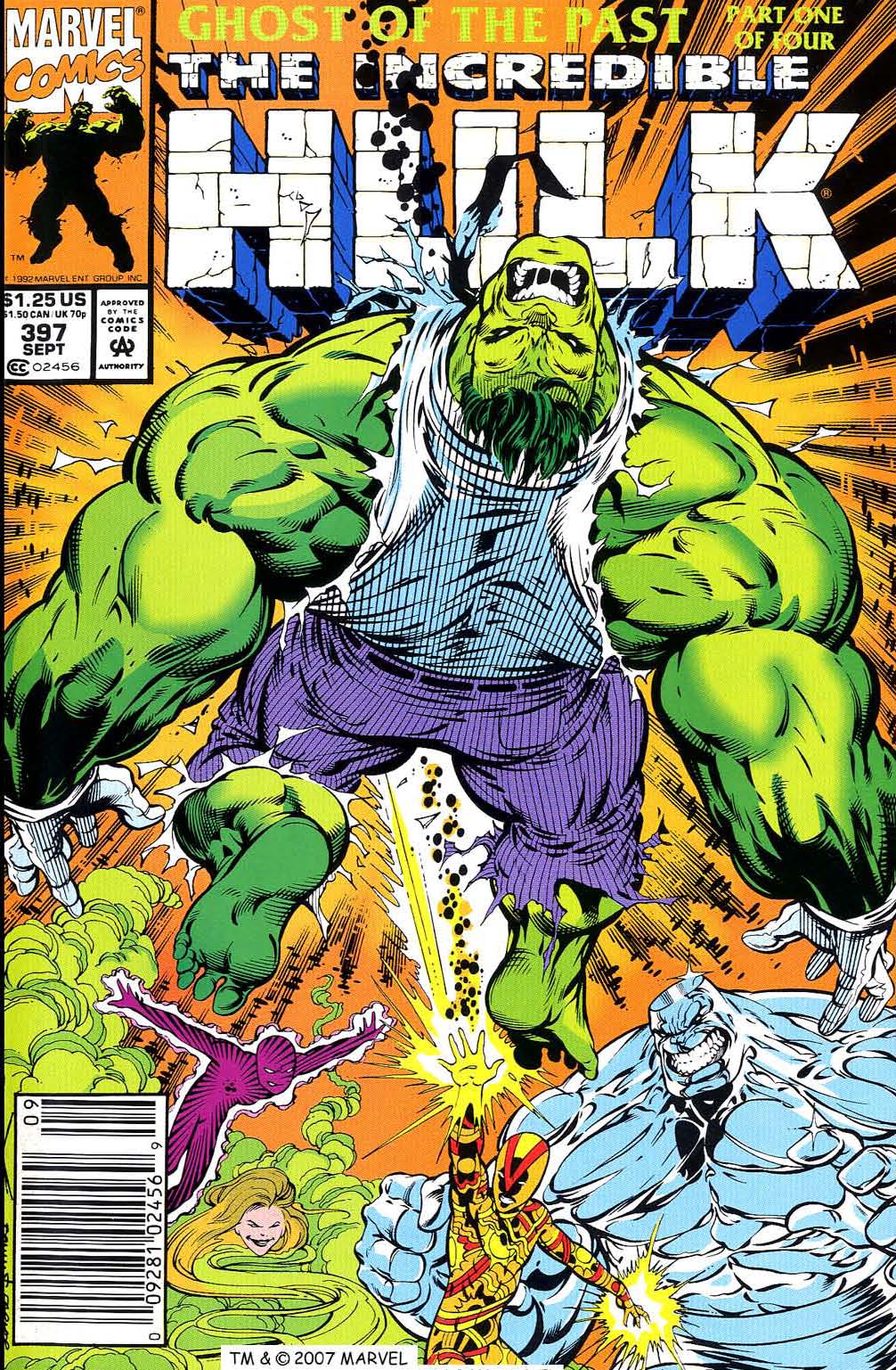 Read online The Incredible Hulk (1968) comic -  Issue #397 - 1