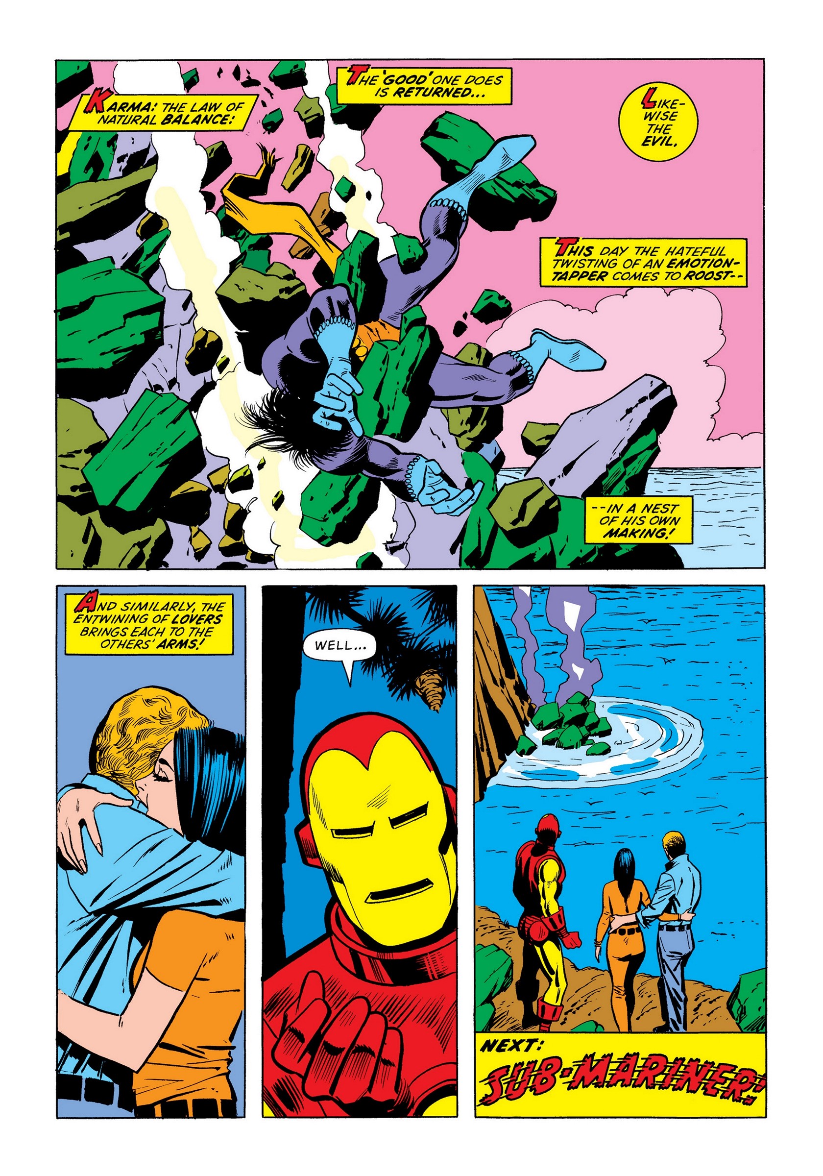 Read online Marvel Masterworks: The Invincible Iron Man comic -  Issue # TPB 8 (Part 3) - 114