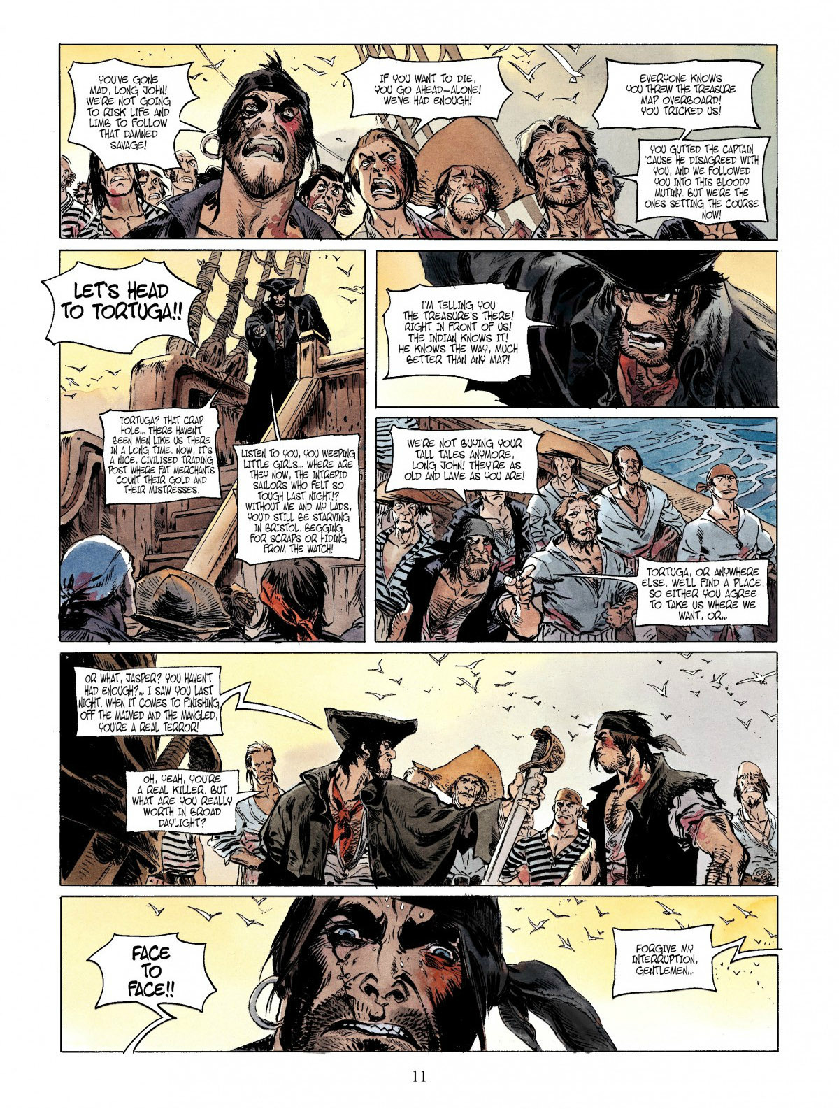 Read online Long John Silver comic -  Issue #3 - 11