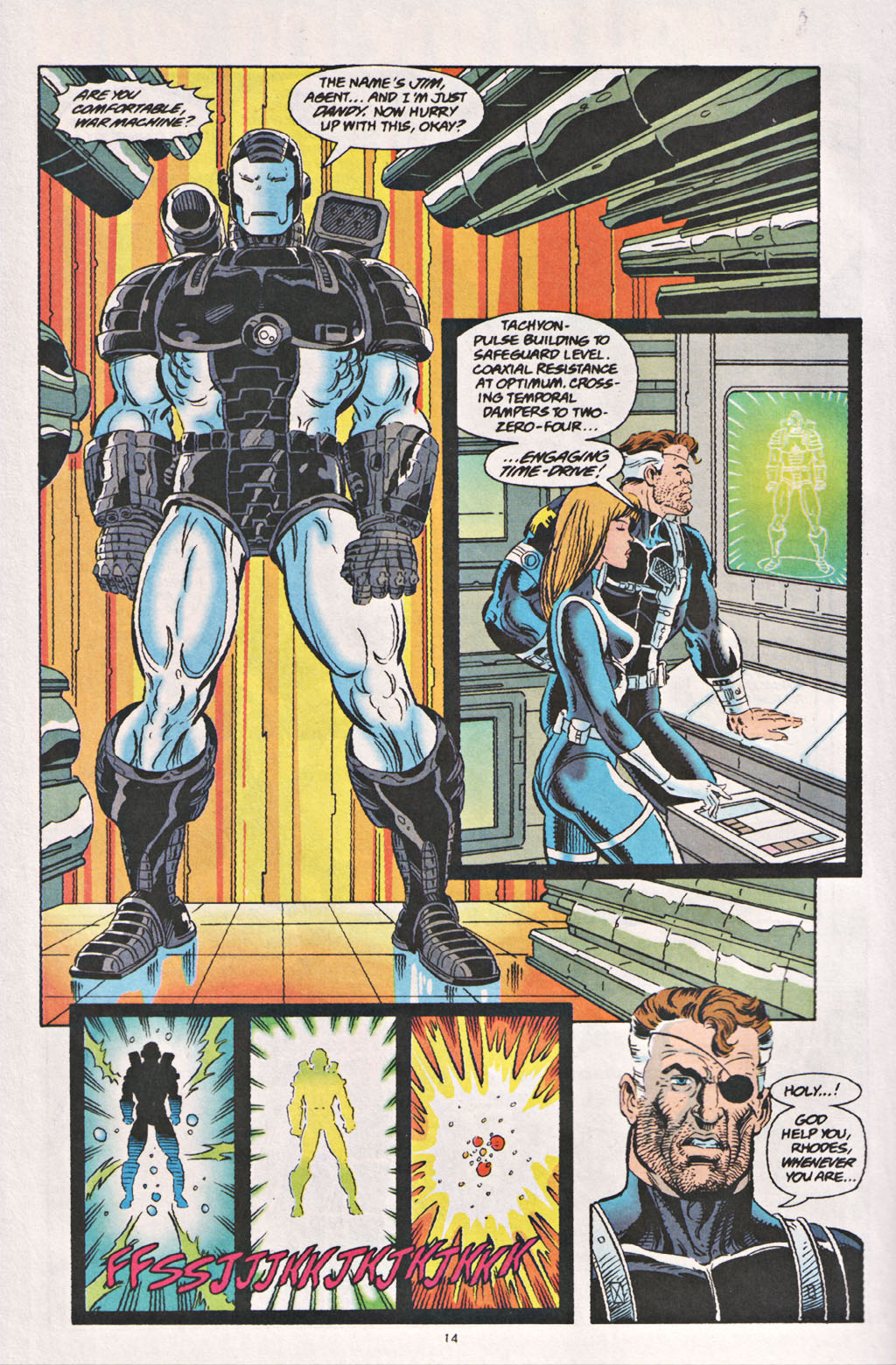 Read online War Machine (1994) comic -  Issue #15 - 10