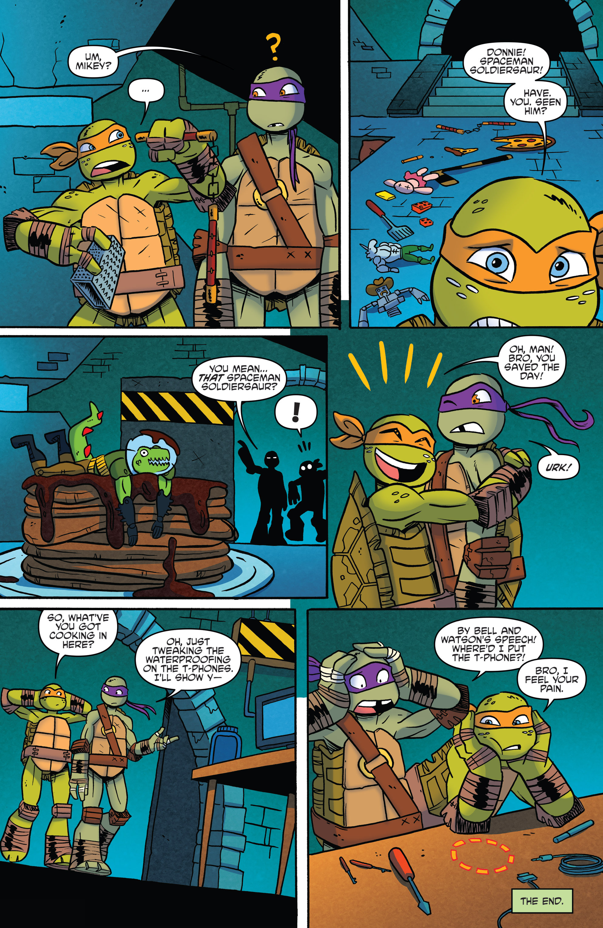 Read online Teenage Mutant Ninja Turtles New Animated Adventures comic -  Issue #23 - 22