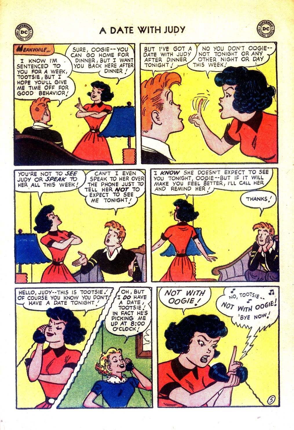 Read online A Date with Judy comic -  Issue #35 - 8