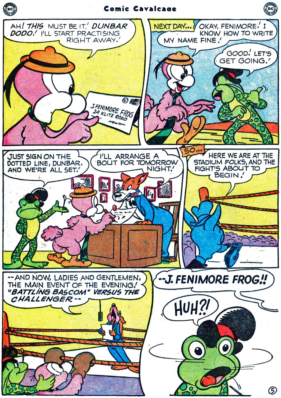 Read online Comic Cavalcade comic -  Issue #40 - 36