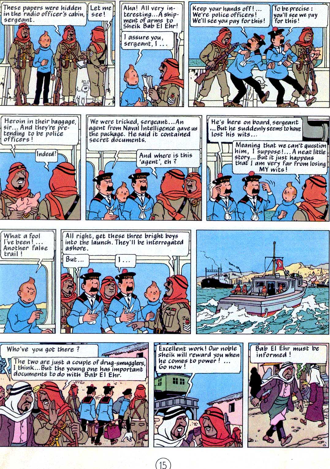 Read online The Adventures of Tintin comic -  Issue #15 - 19