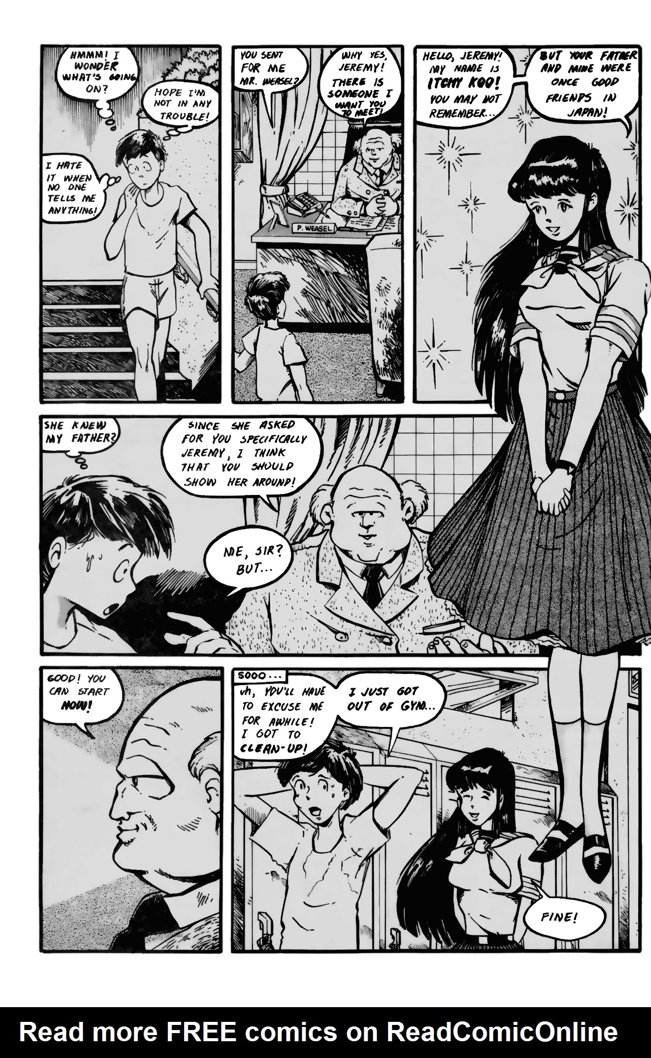Read online Ninja High School (1986) comic -  Issue #1 - 17