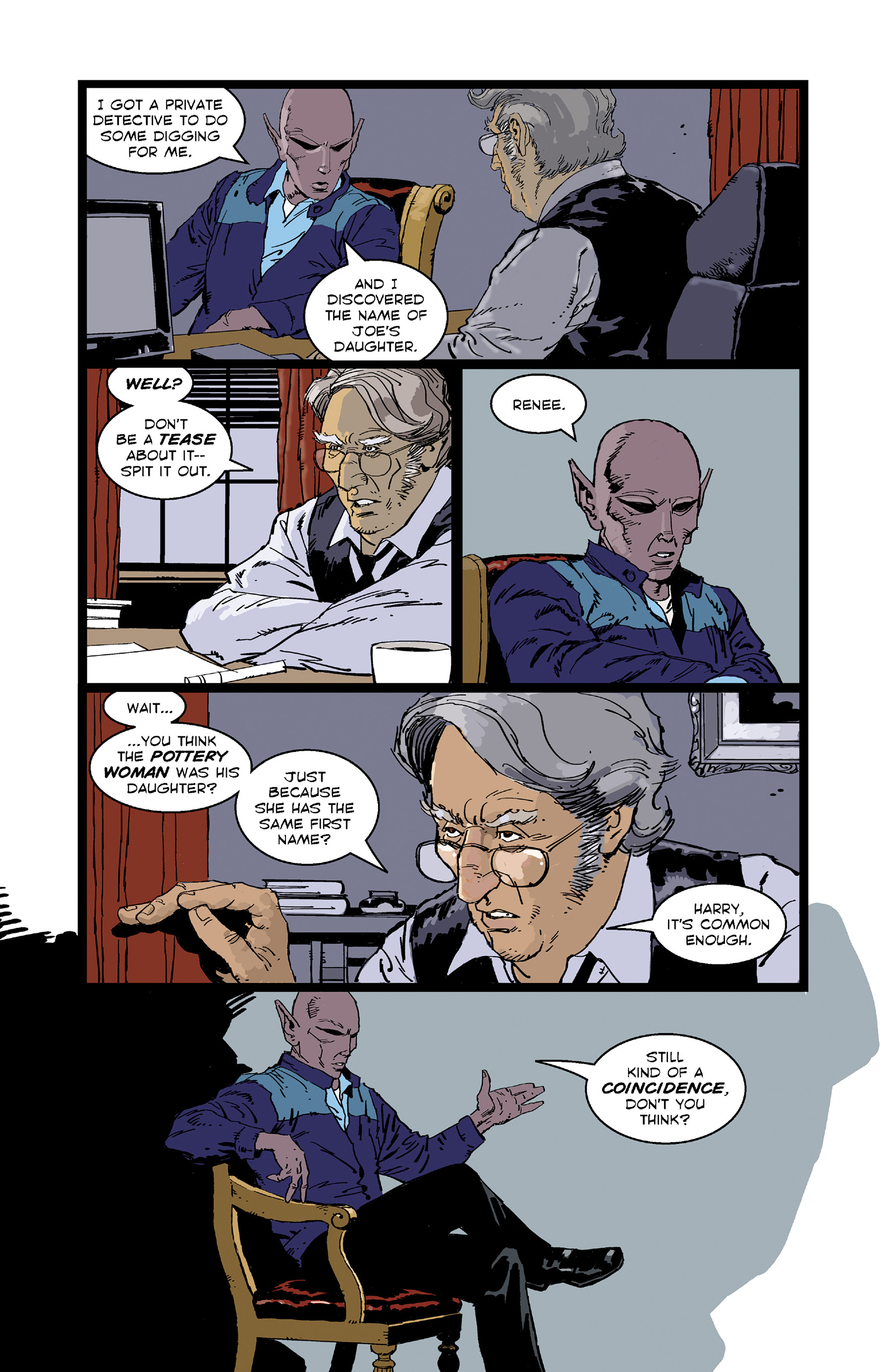 Read online Resident Alien: The Man With No Name comic -  Issue #4 - 6