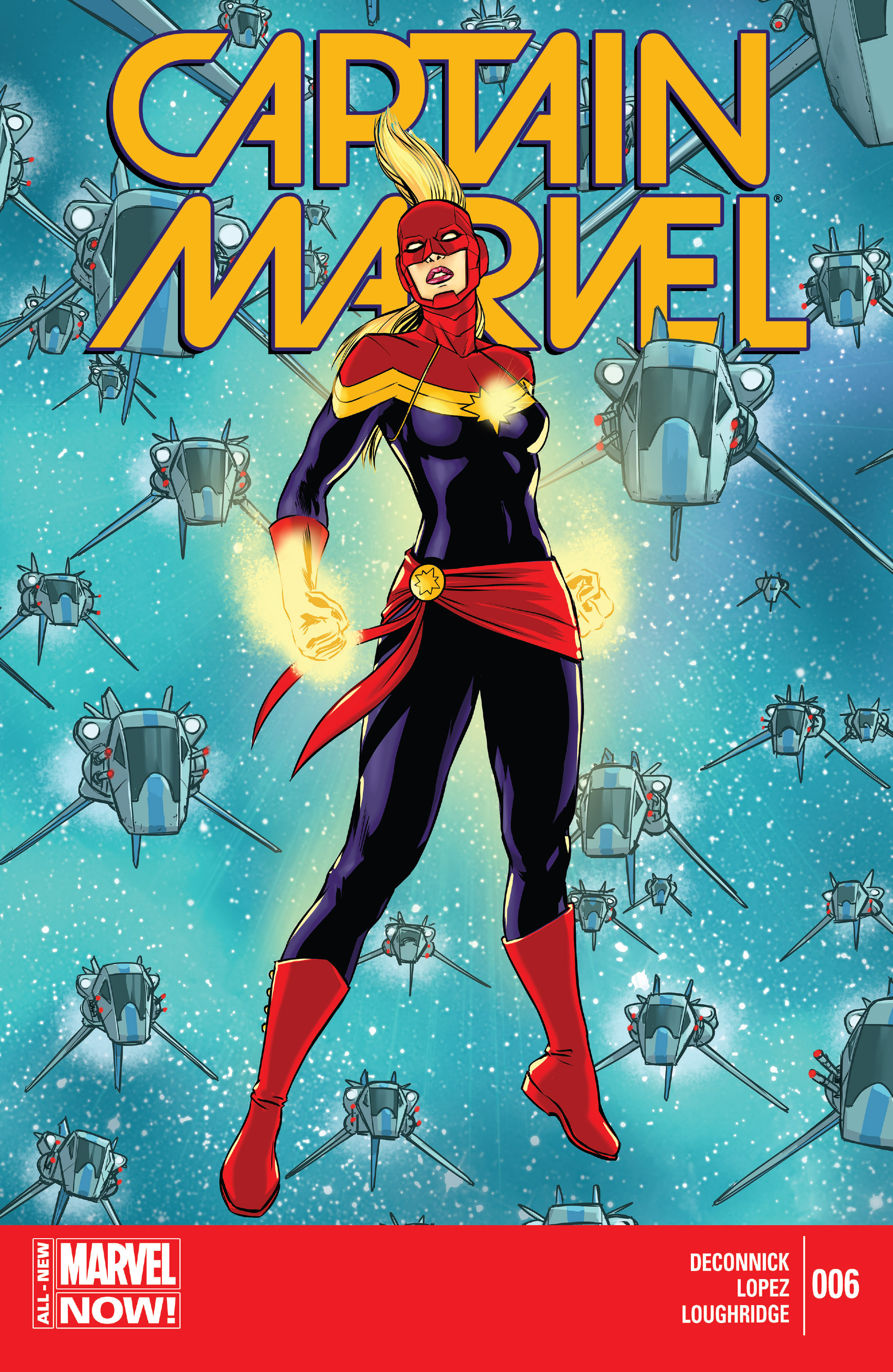 Read online Captain Marvel (2014) comic -  Issue #6 - 1