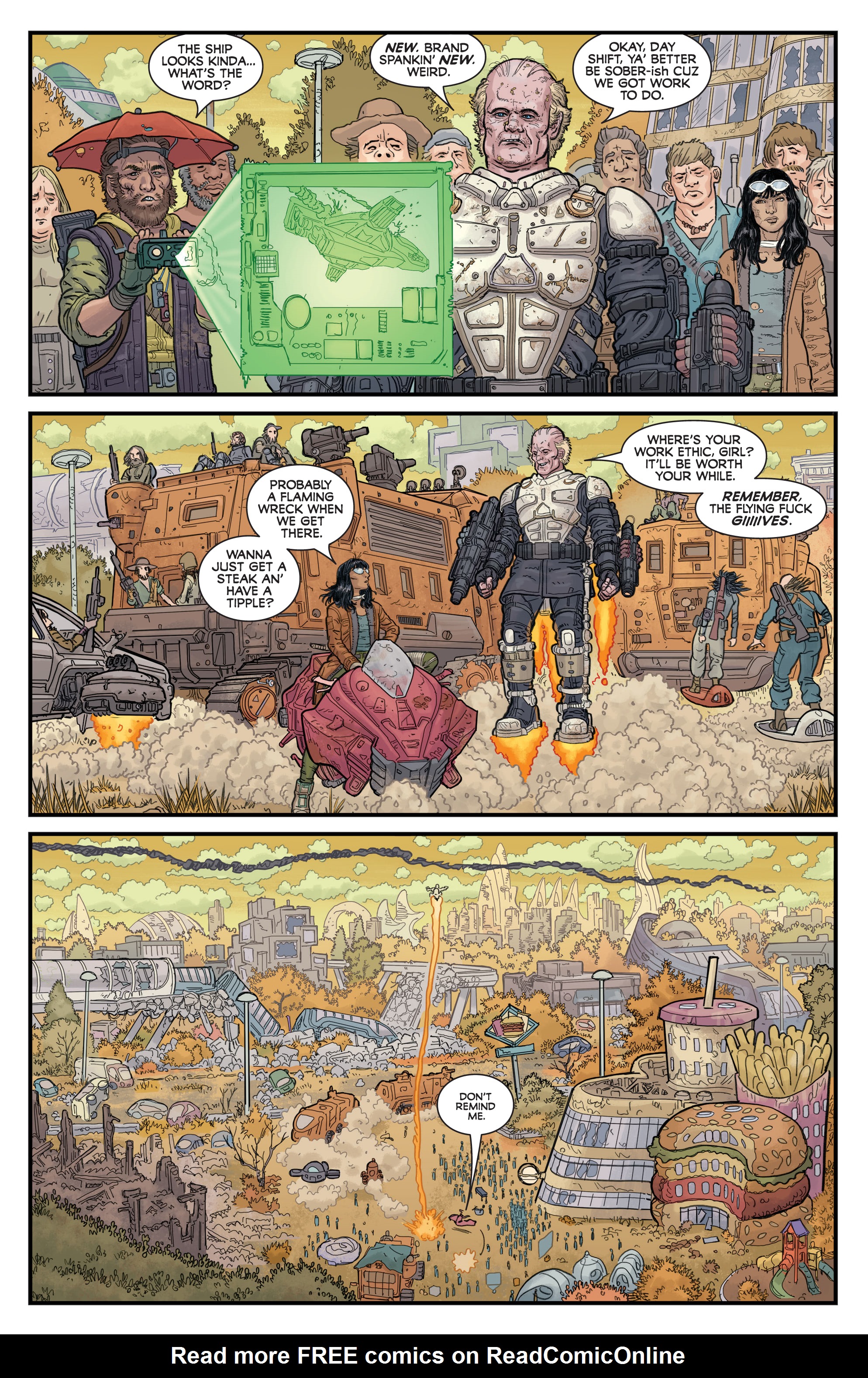 Read online Post Americana comic -  Issue #1 - 15