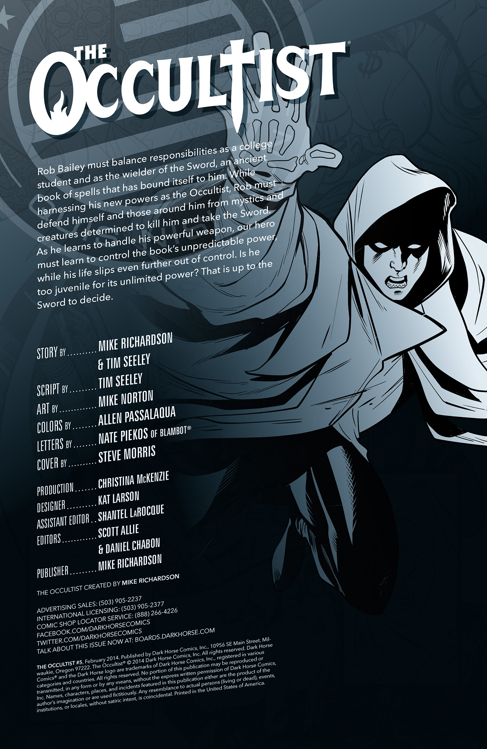 Read online The Occultist comic -  Issue #5 - 2