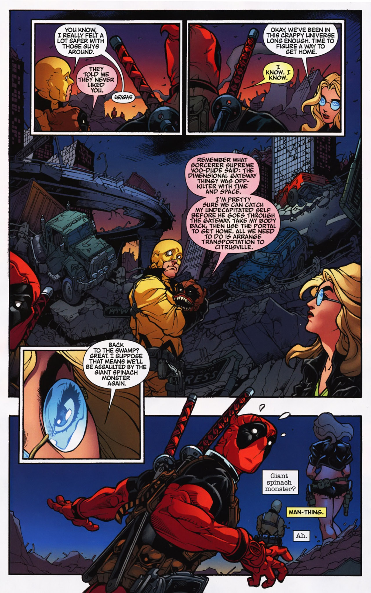 Read online Deadpool: Merc With a Mouth comic -  Issue #10 - 16