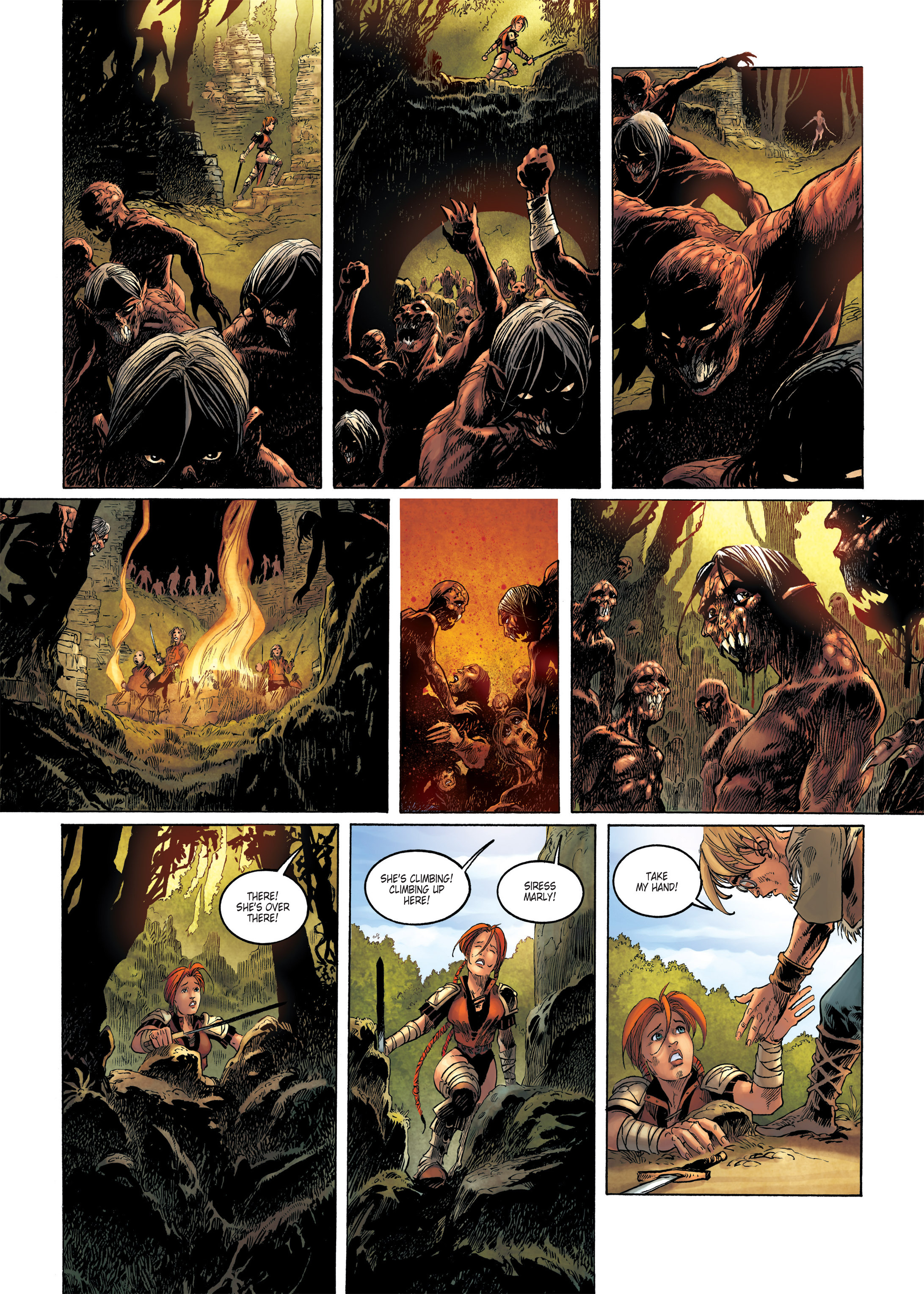 Read online Chronicles of the Dragon Knights comic -  Issue #8 - 40