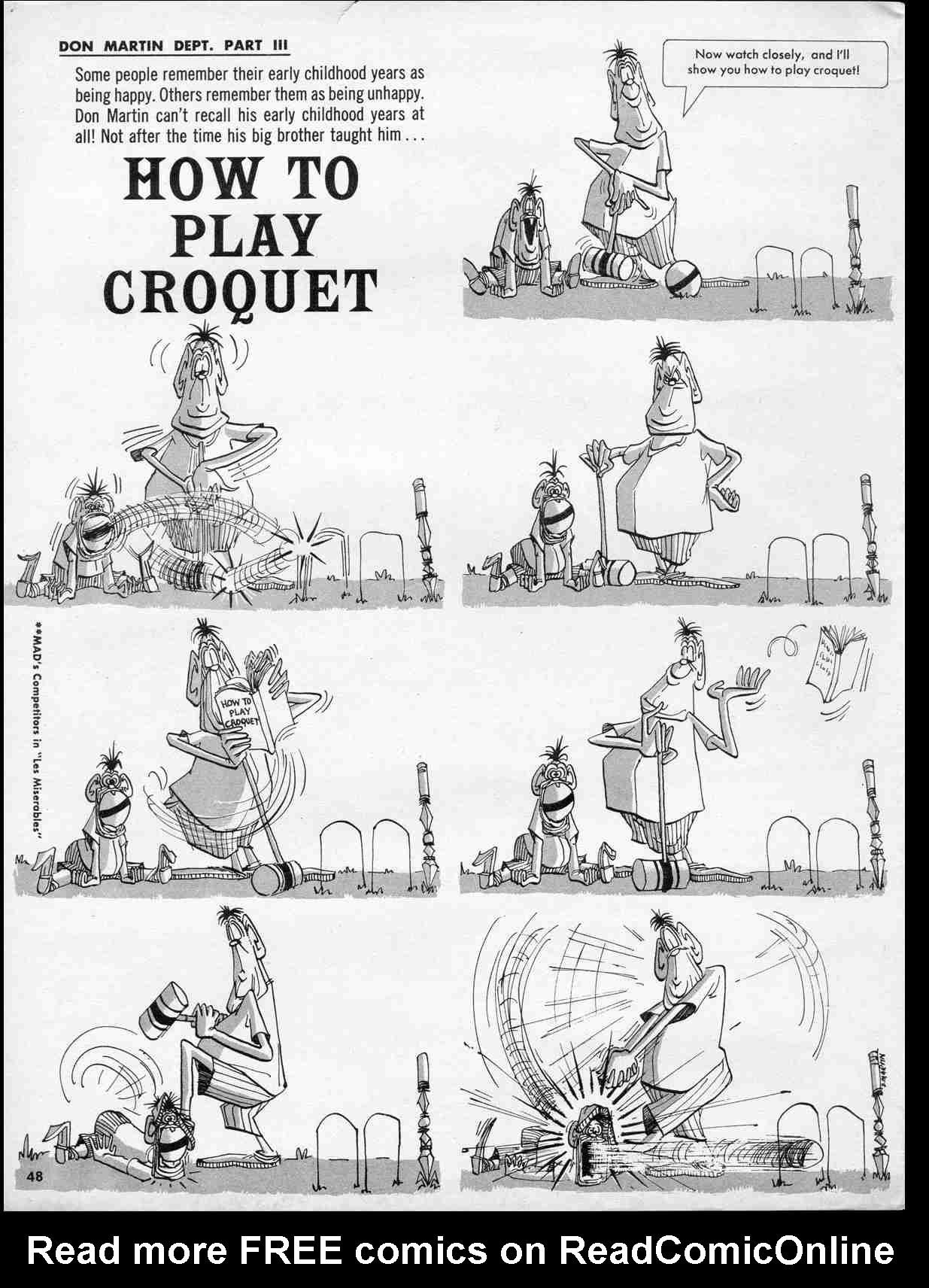 Read online MAD comic -  Issue #48 - 50