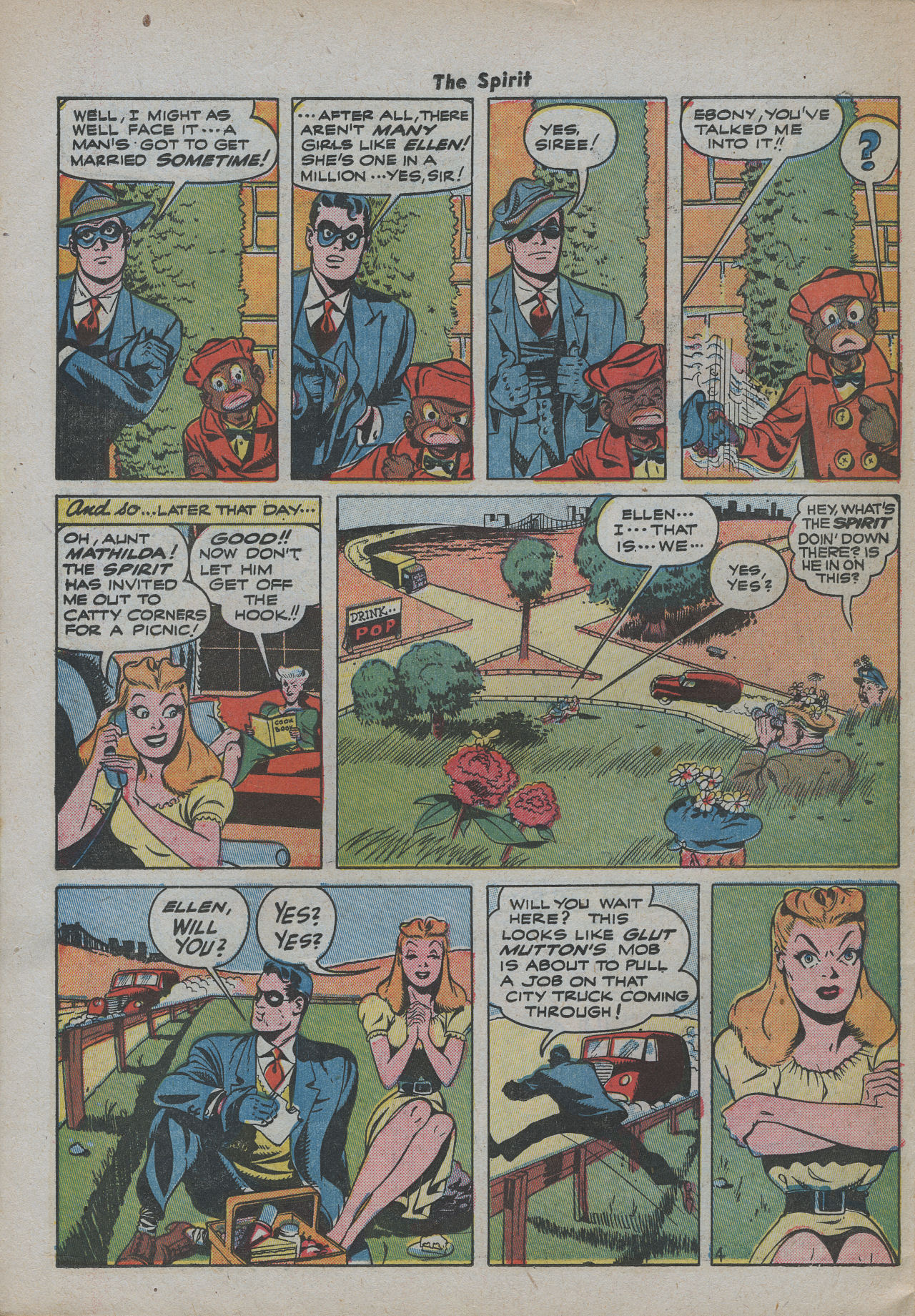 Read online The Spirit (1944) comic -  Issue #21 - 30