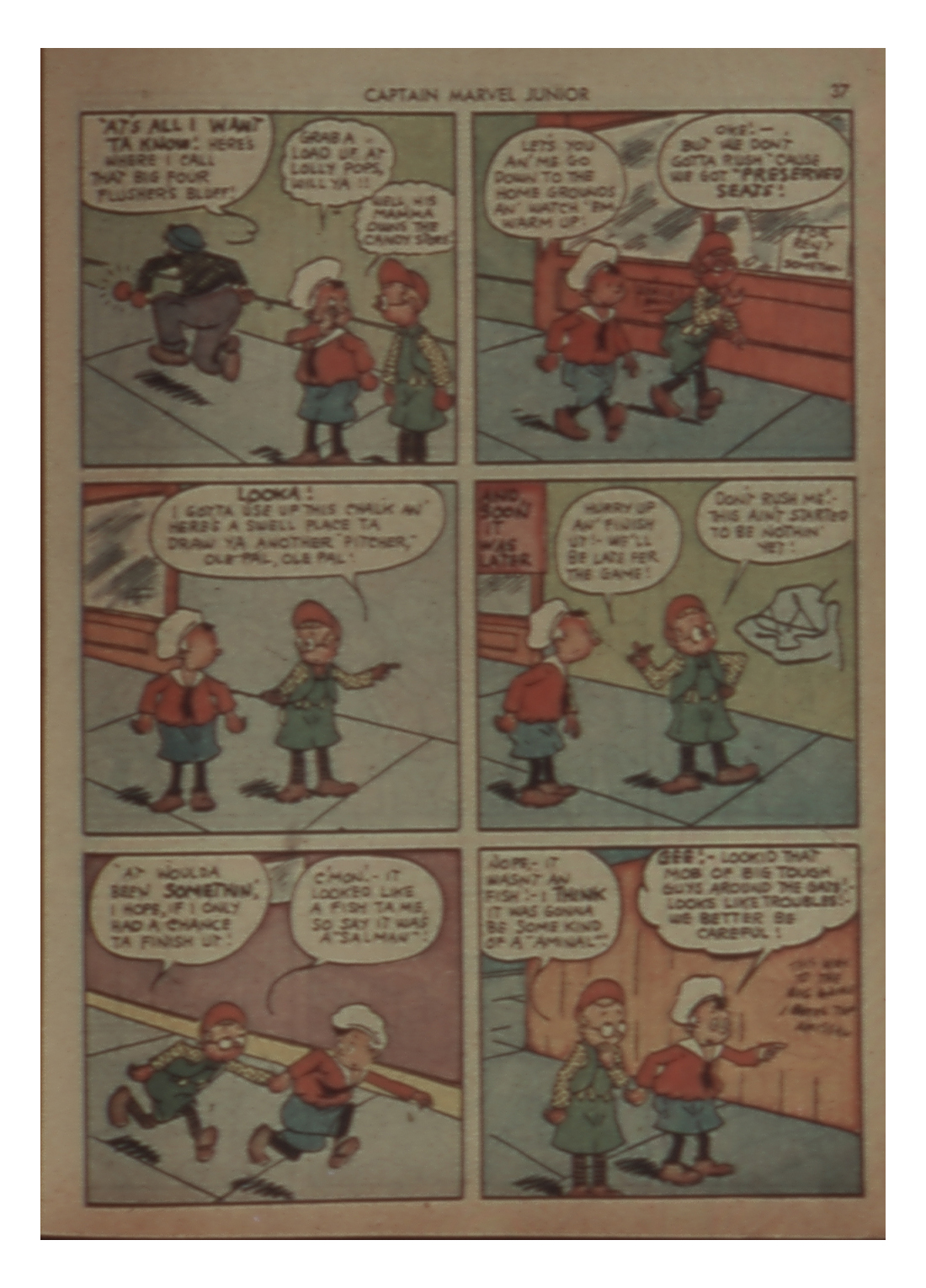 Read online Captain Marvel, Jr. comic -  Issue #5 - 37