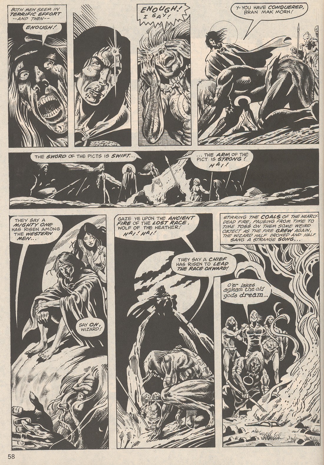 Read online The Savage Sword Of Conan comic -  Issue #104 - 58