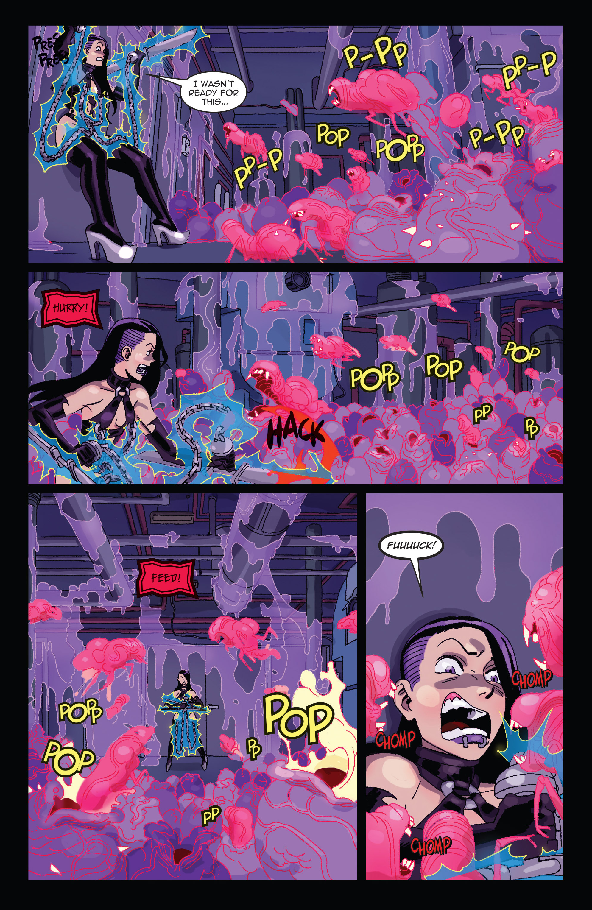 Read online Vampblade comic -  Issue #2 - 21