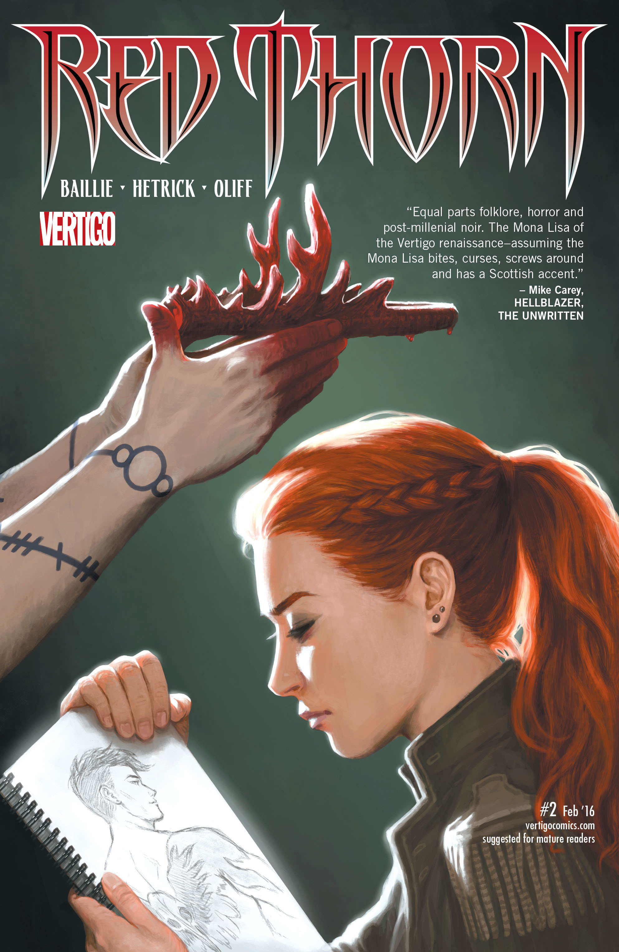 Read online Red Thorn comic -  Issue #2 - 1