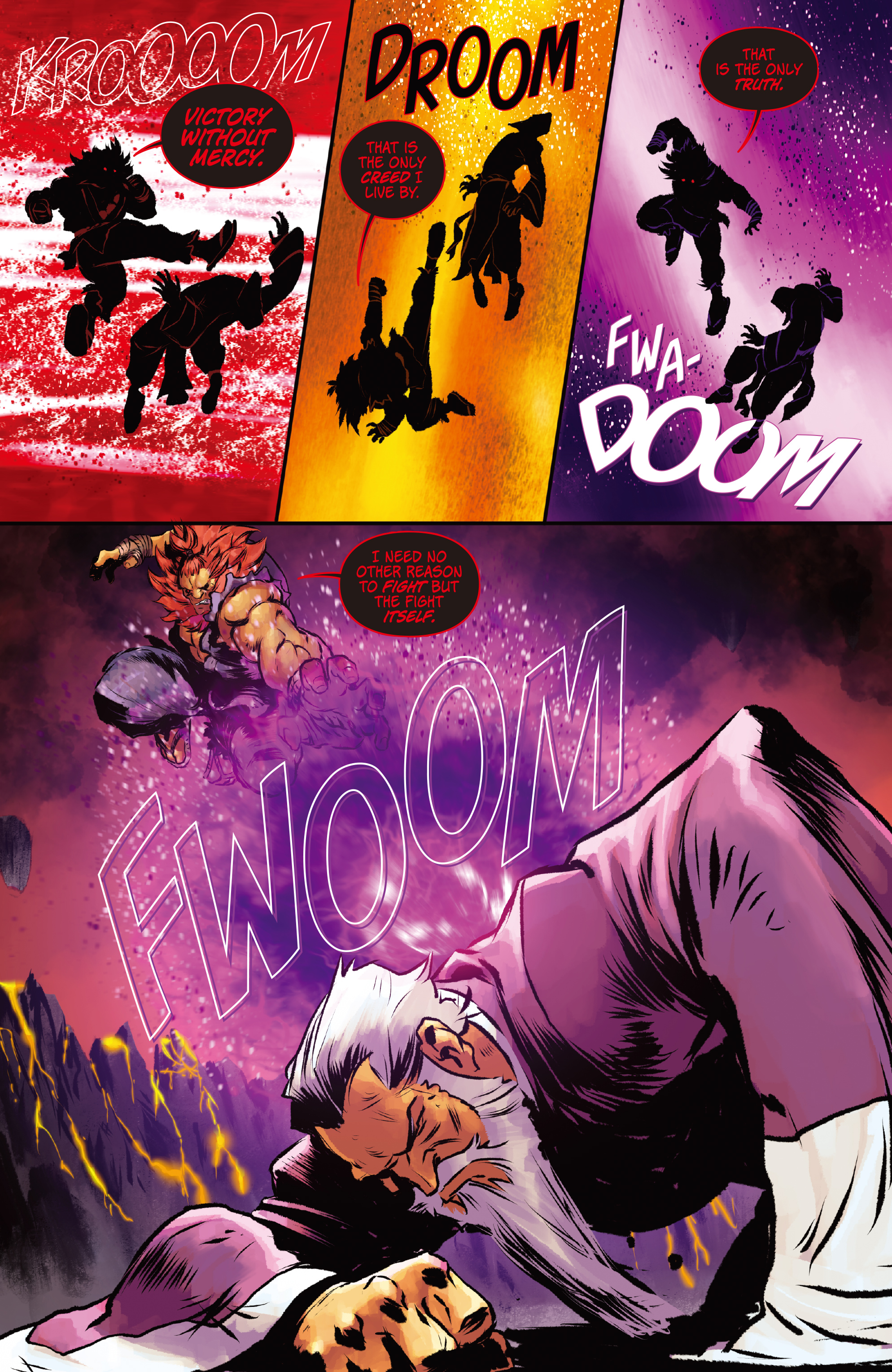 Read online Street Fighter One-shots comic -  Issue # Akuma VS Hell - 18