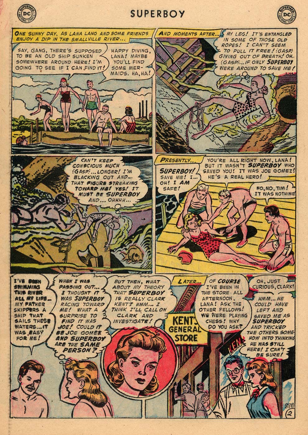 Read online Superboy (1949) comic -  Issue #26 - 28