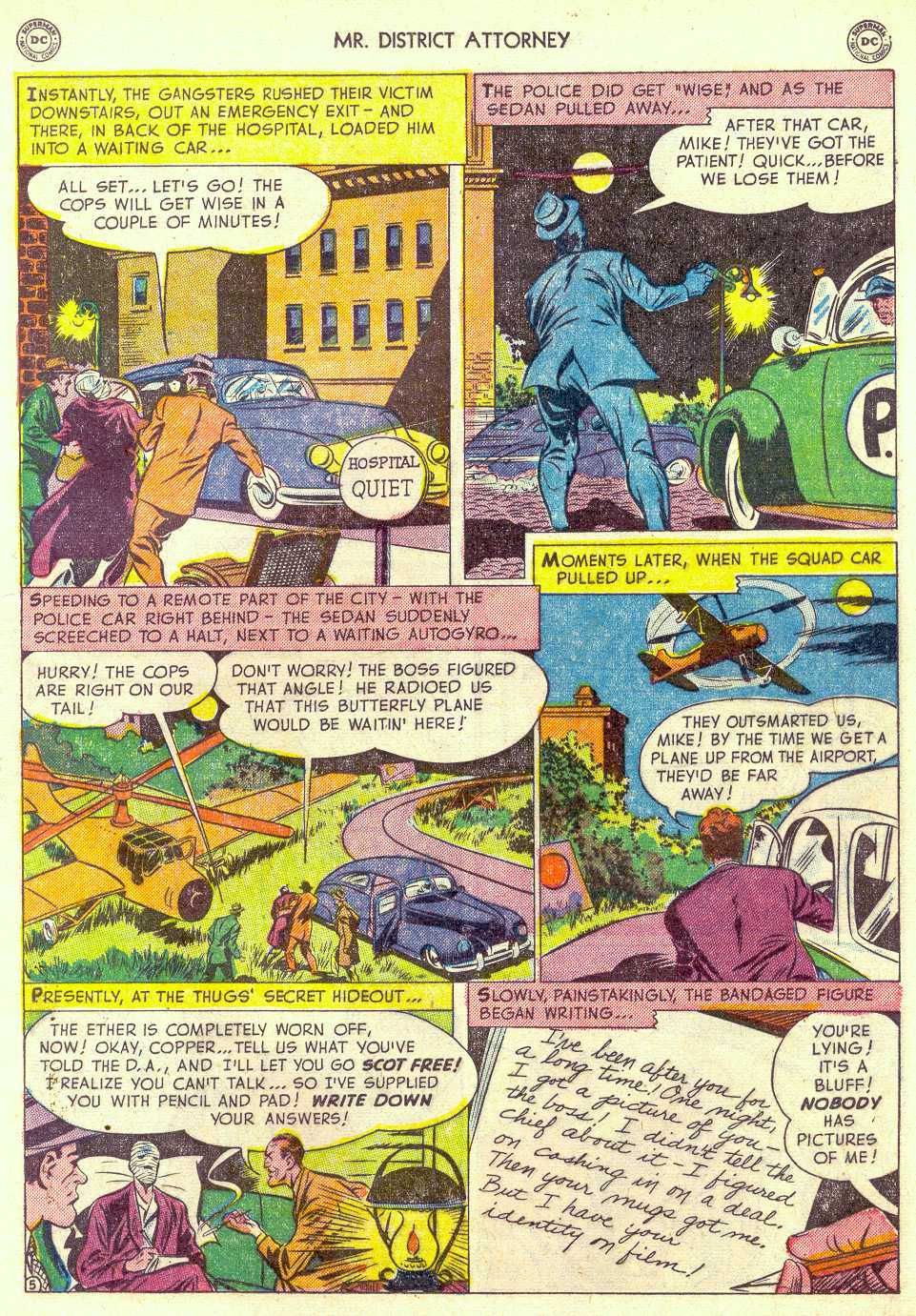 Read online Mr. District Attorney comic -  Issue #16 - 19