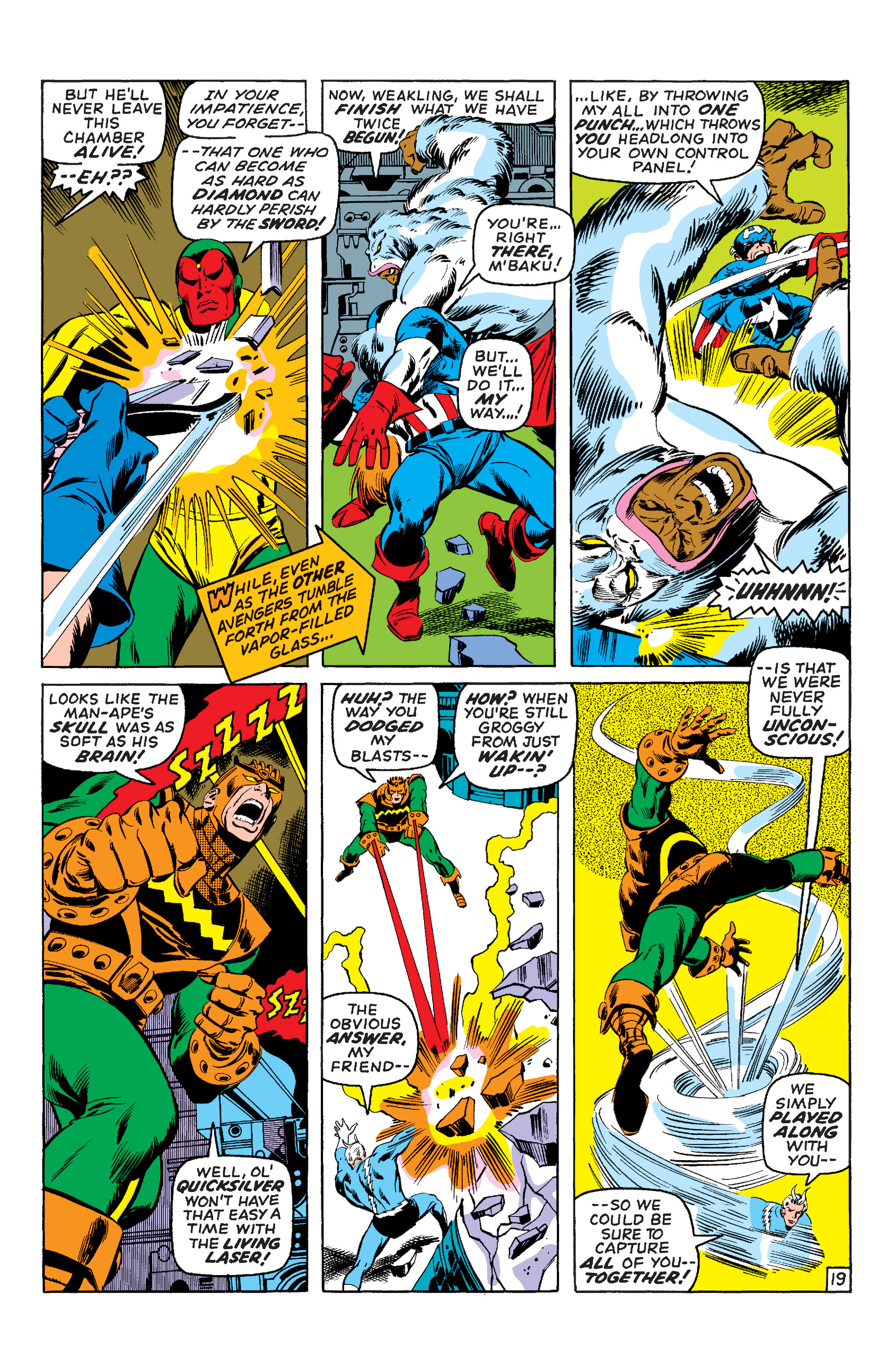 Read online Marvel Masterworks: The Avengers comic -  Issue # TPB 8 (Part 2) - 126